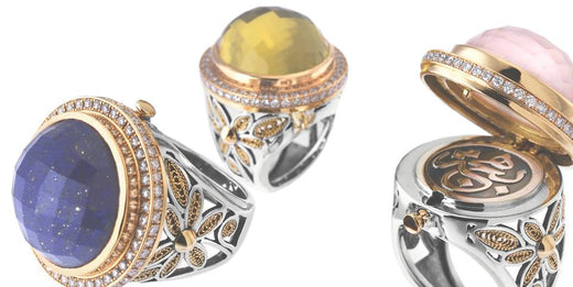 Azza Fahmy puts a ring on it with Limited Collection of Cocktail Rings