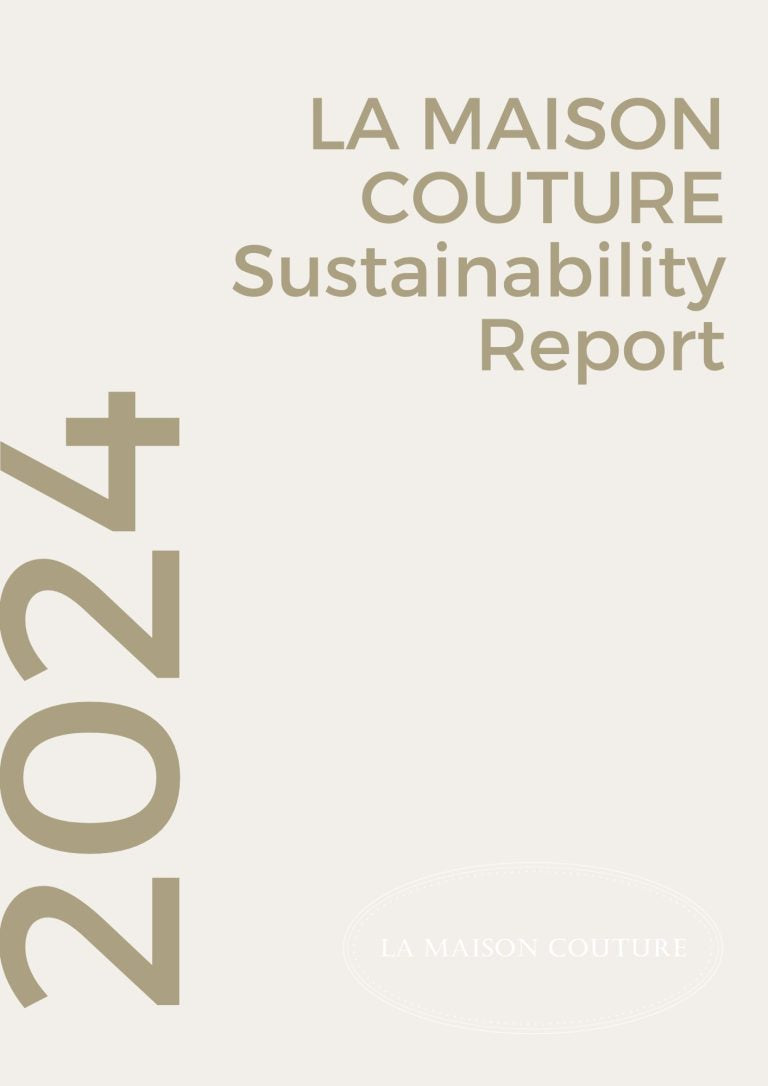 La Maison Couture Sustainability Report 2024