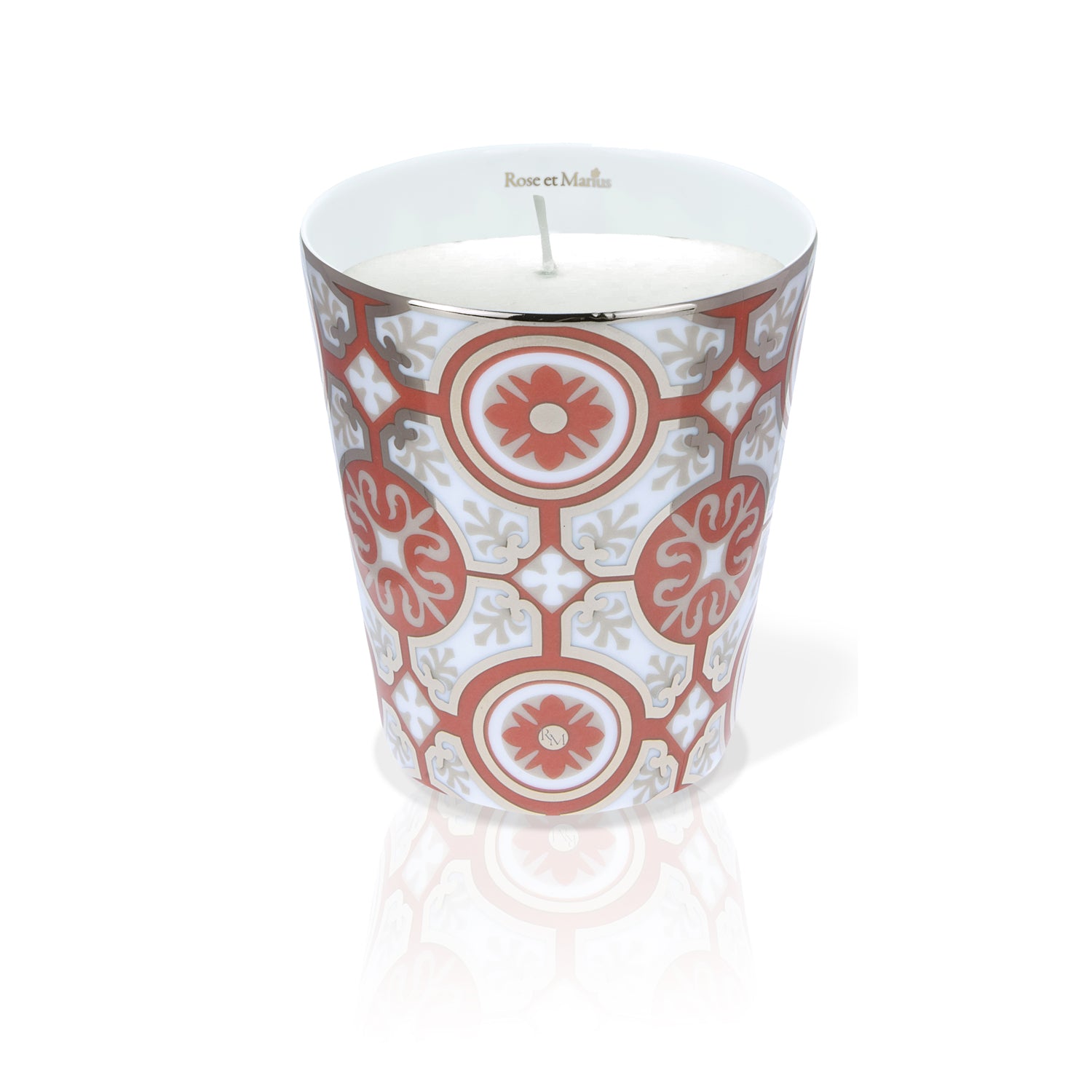 Casteau Red Scented Candle