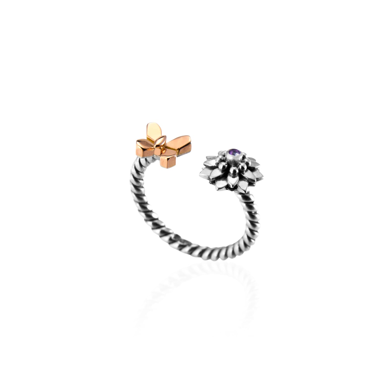 Nature Coiled Ring