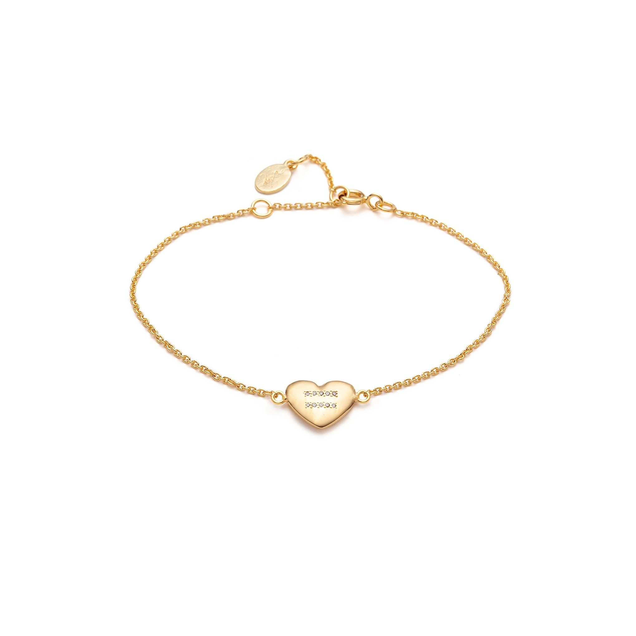 Global Goal #5: Equality Heart Bracelet