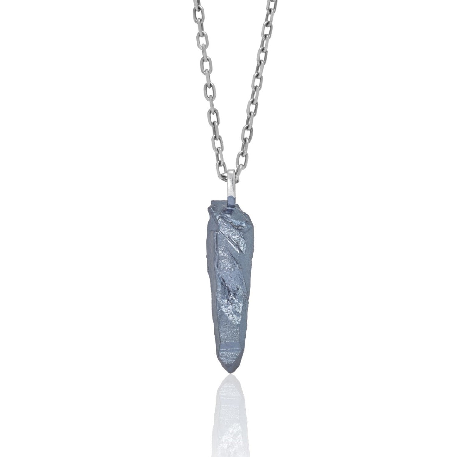 HotRocks Wand Necklace - Slate Grey