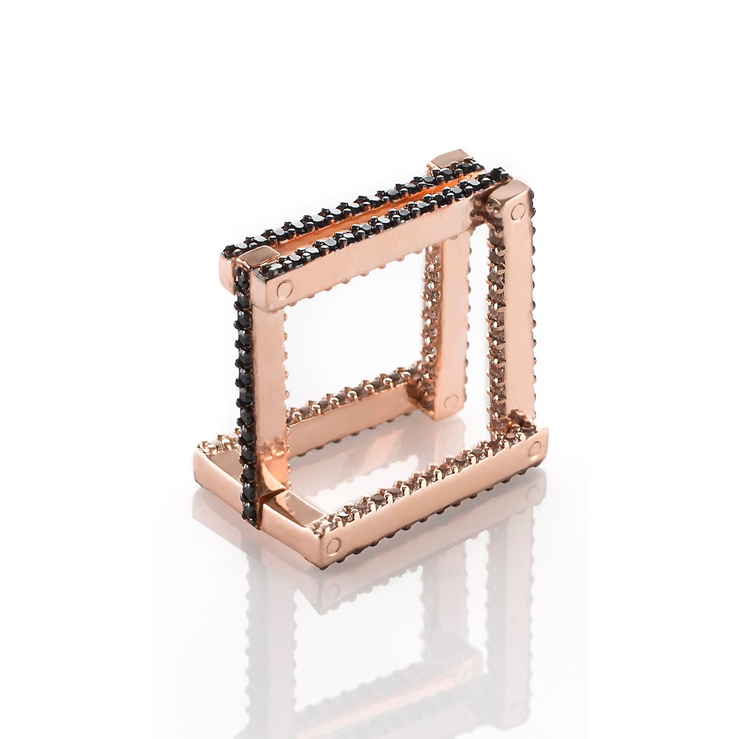 The In/Out Square Eternity Ring/Pendant