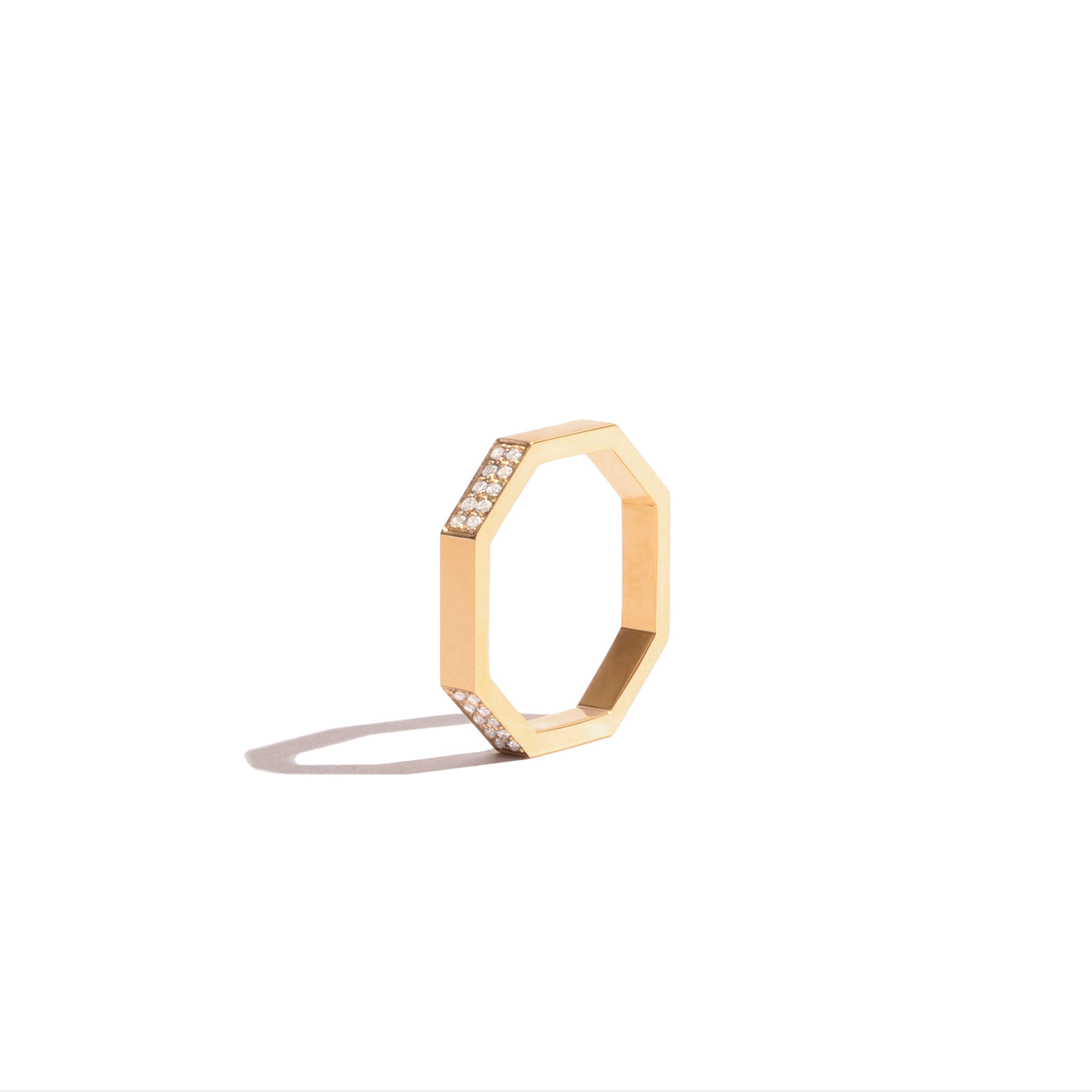 Octogone Simple Ring