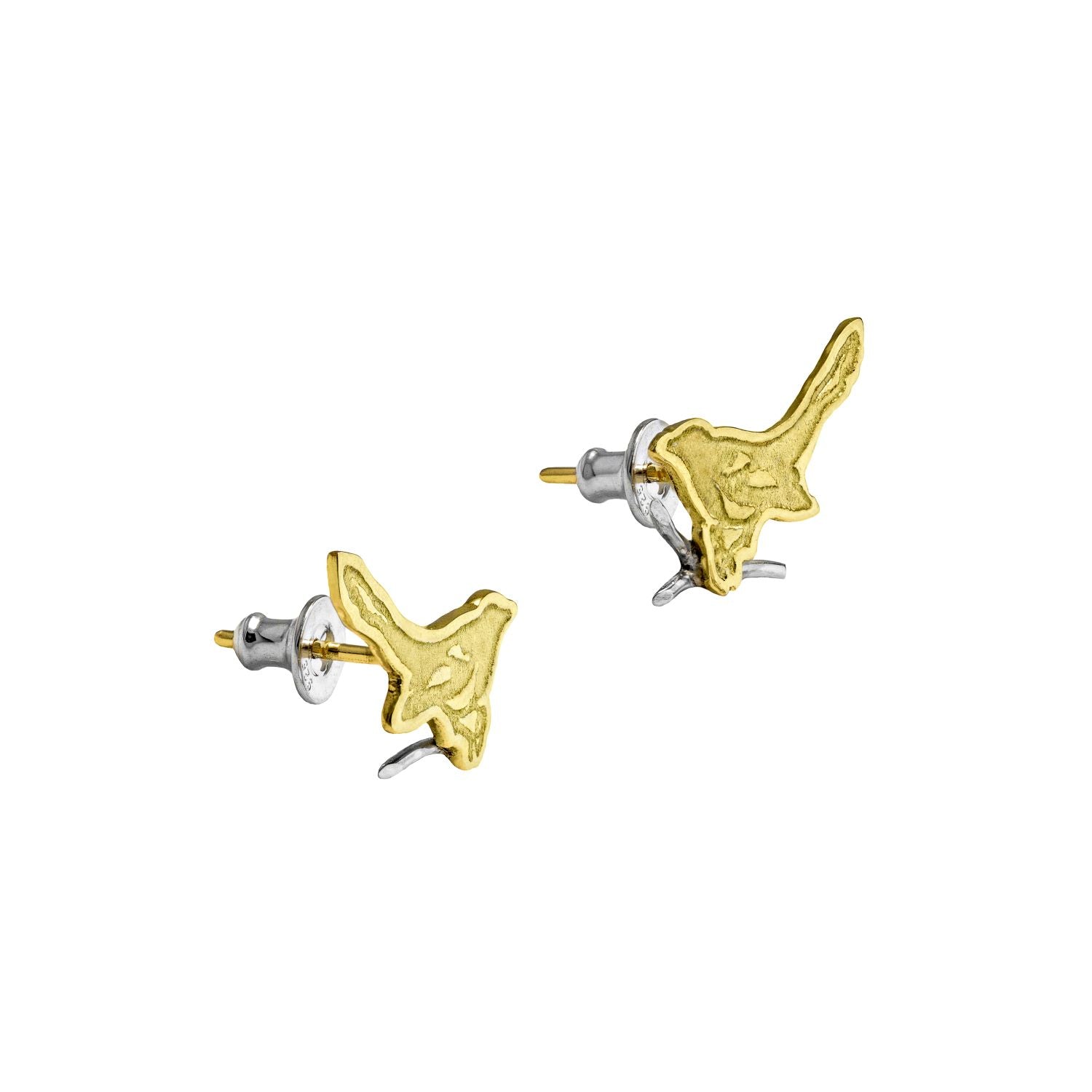 Fairtrade Gold Magpie Stud Earrings