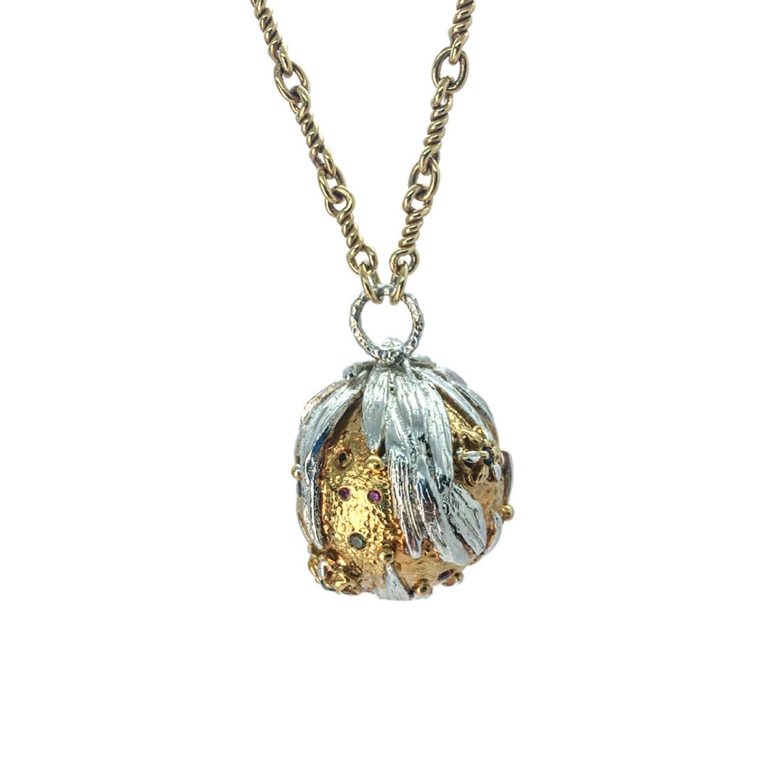 Full Metal Globo Necklace