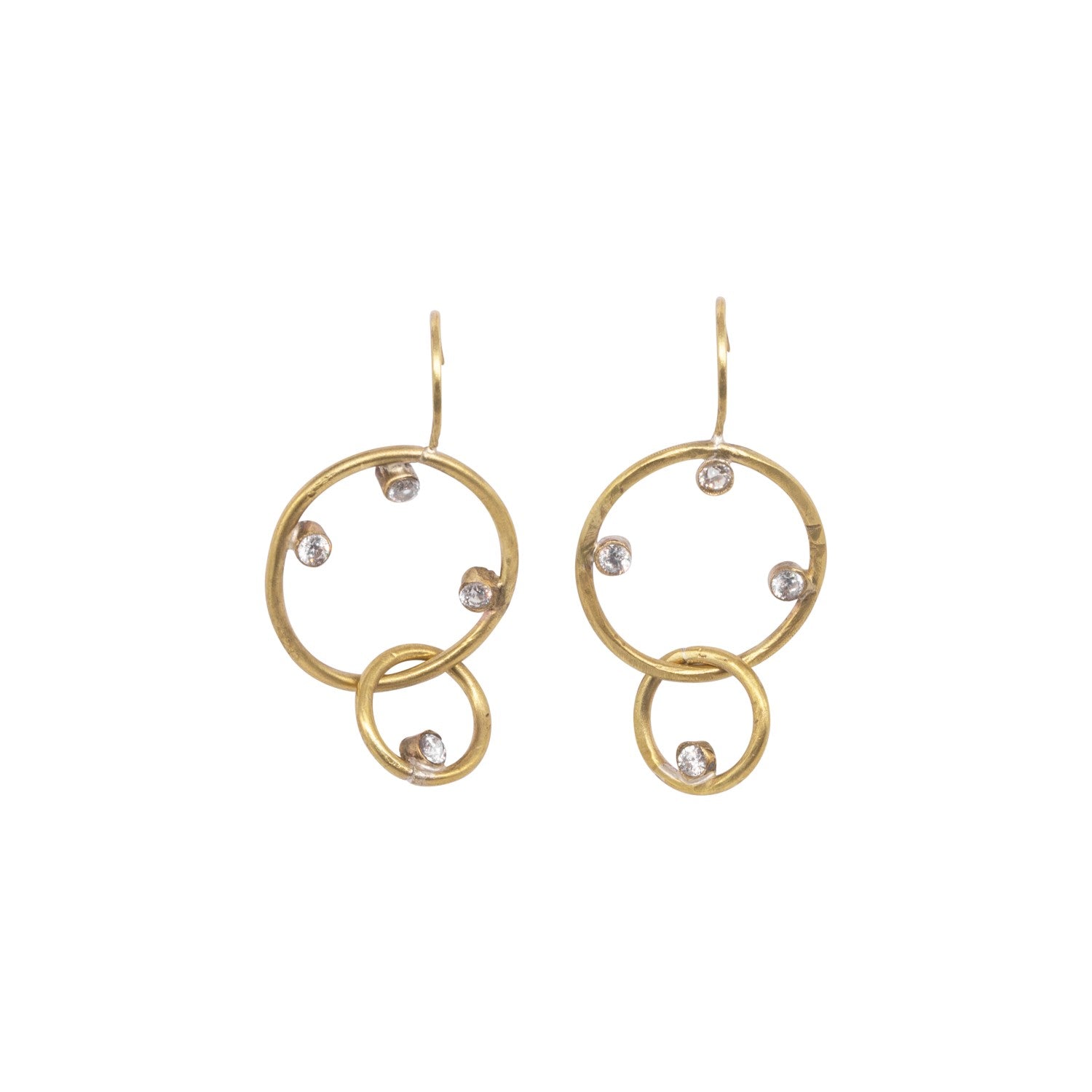 Deneb Double Drop Earrings