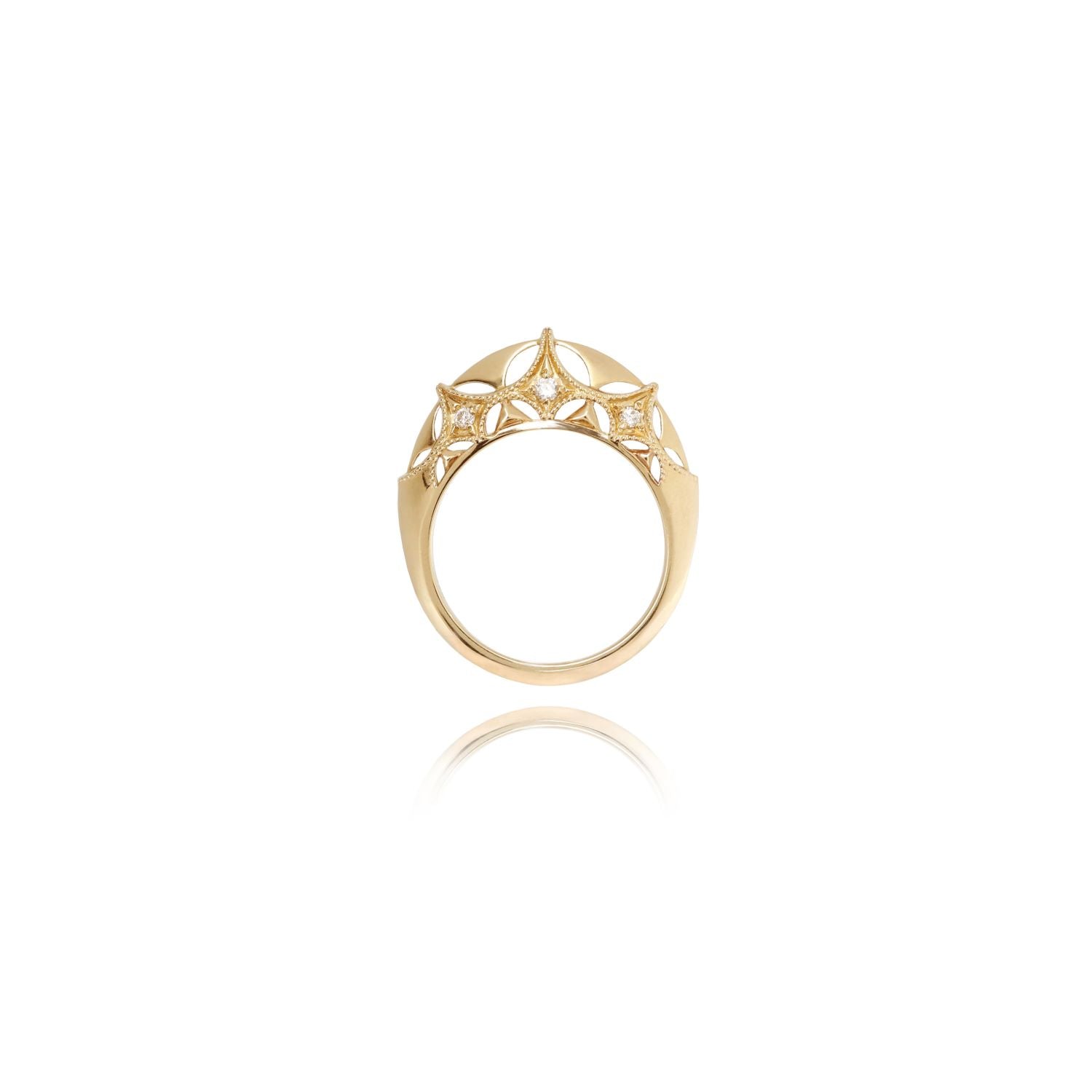 Queen of Diamonds Brave Ring