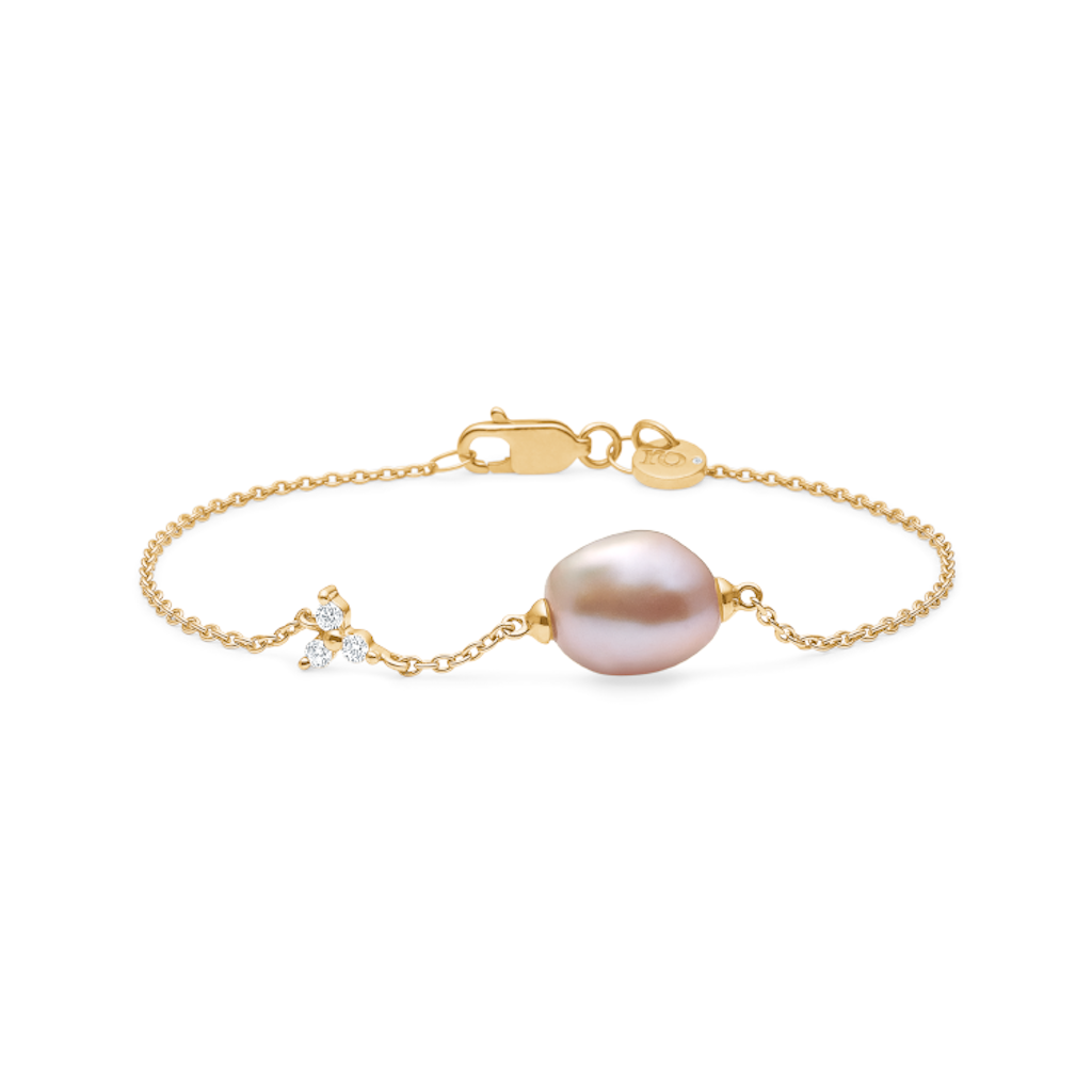 Fryd Diamond Pearl Bracelet