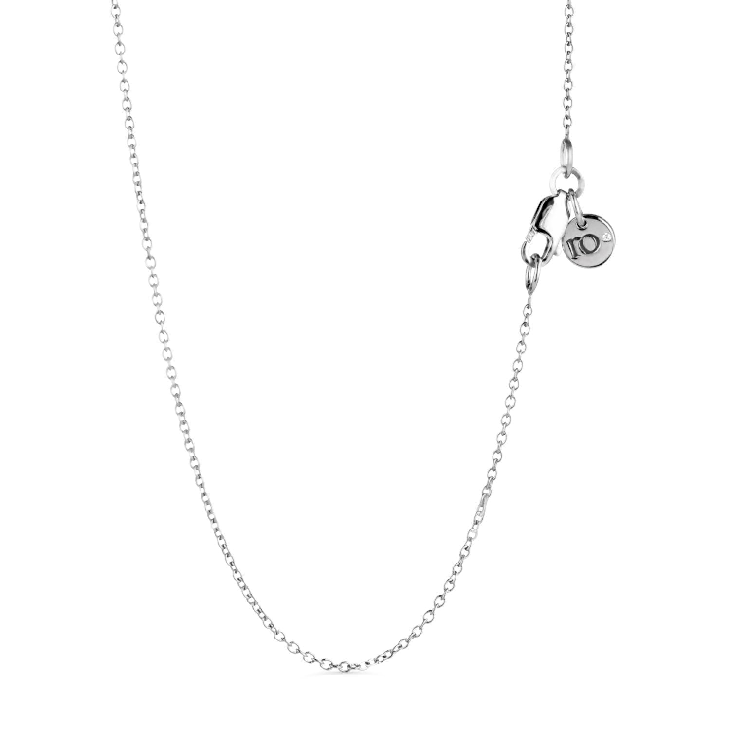 Ro Necklace 45cm (White Gold)