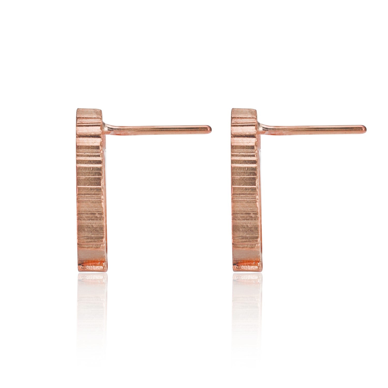 RockStars Stud Earrings in Rose Gold