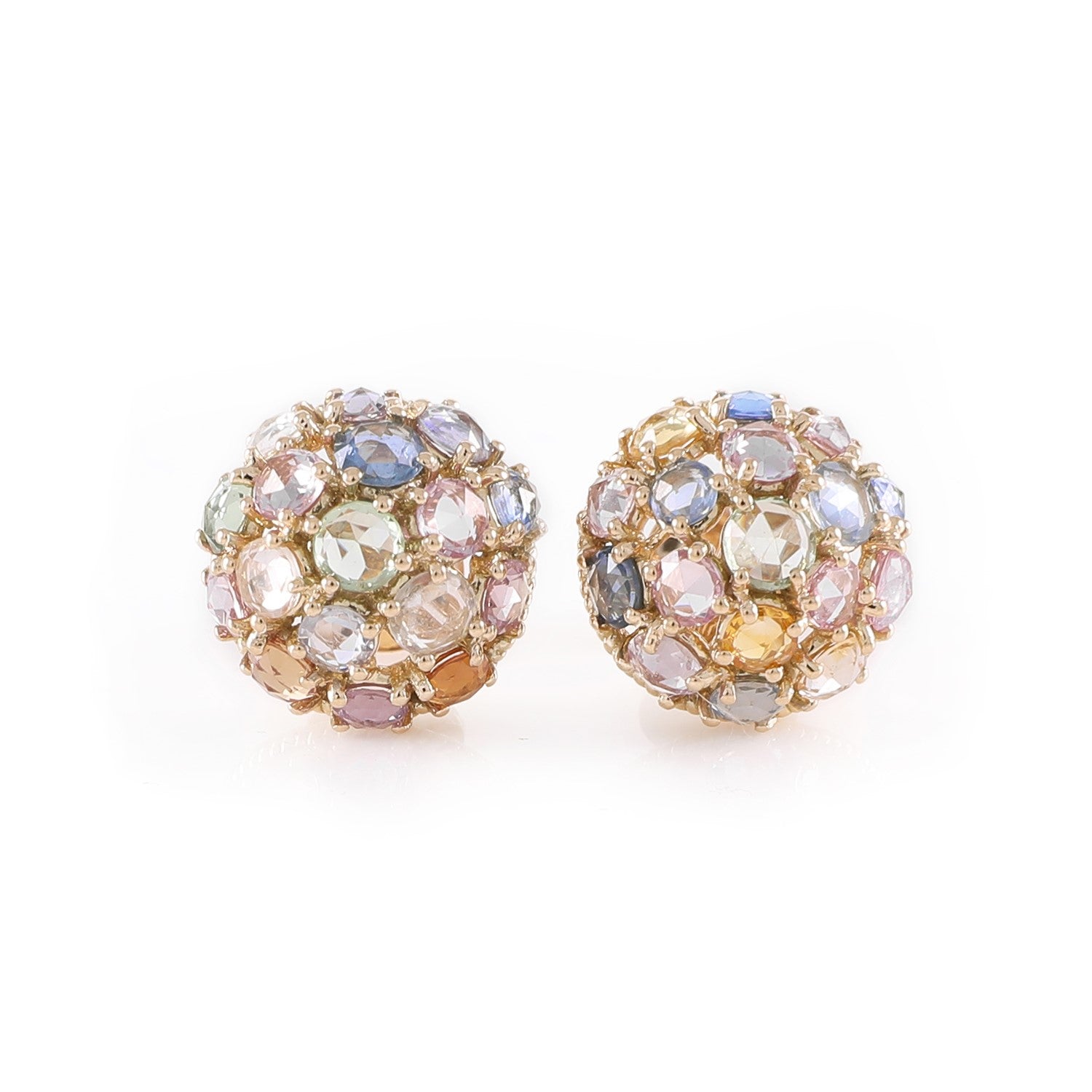 Earring Zero 1 - Multicolour Sapphires