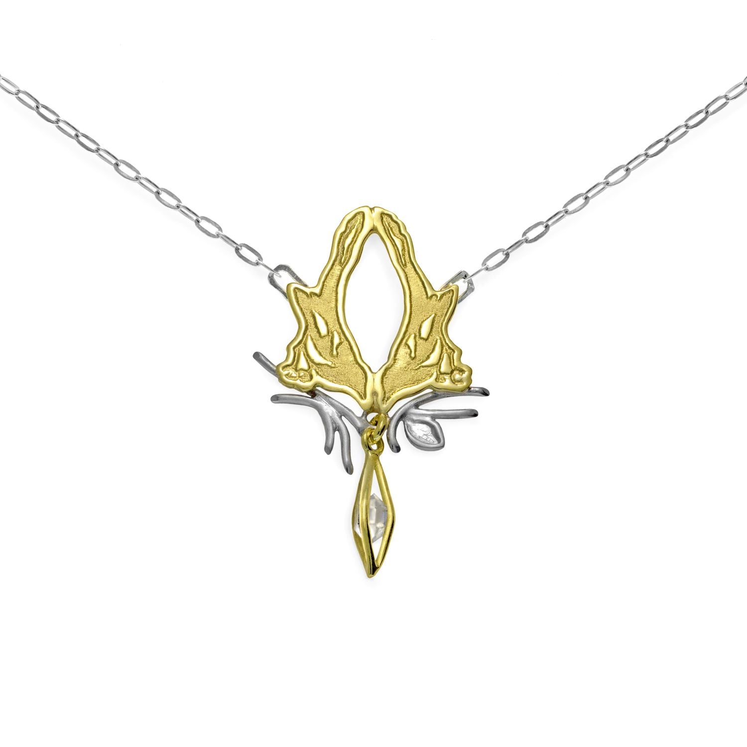 Fairtrade Gold Magpie Herkimer Necklace