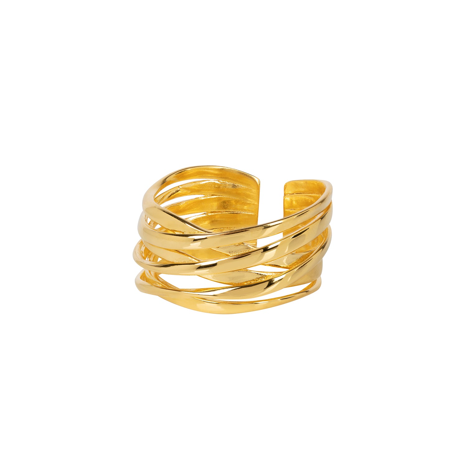 Genesis Gold Stacking Ring