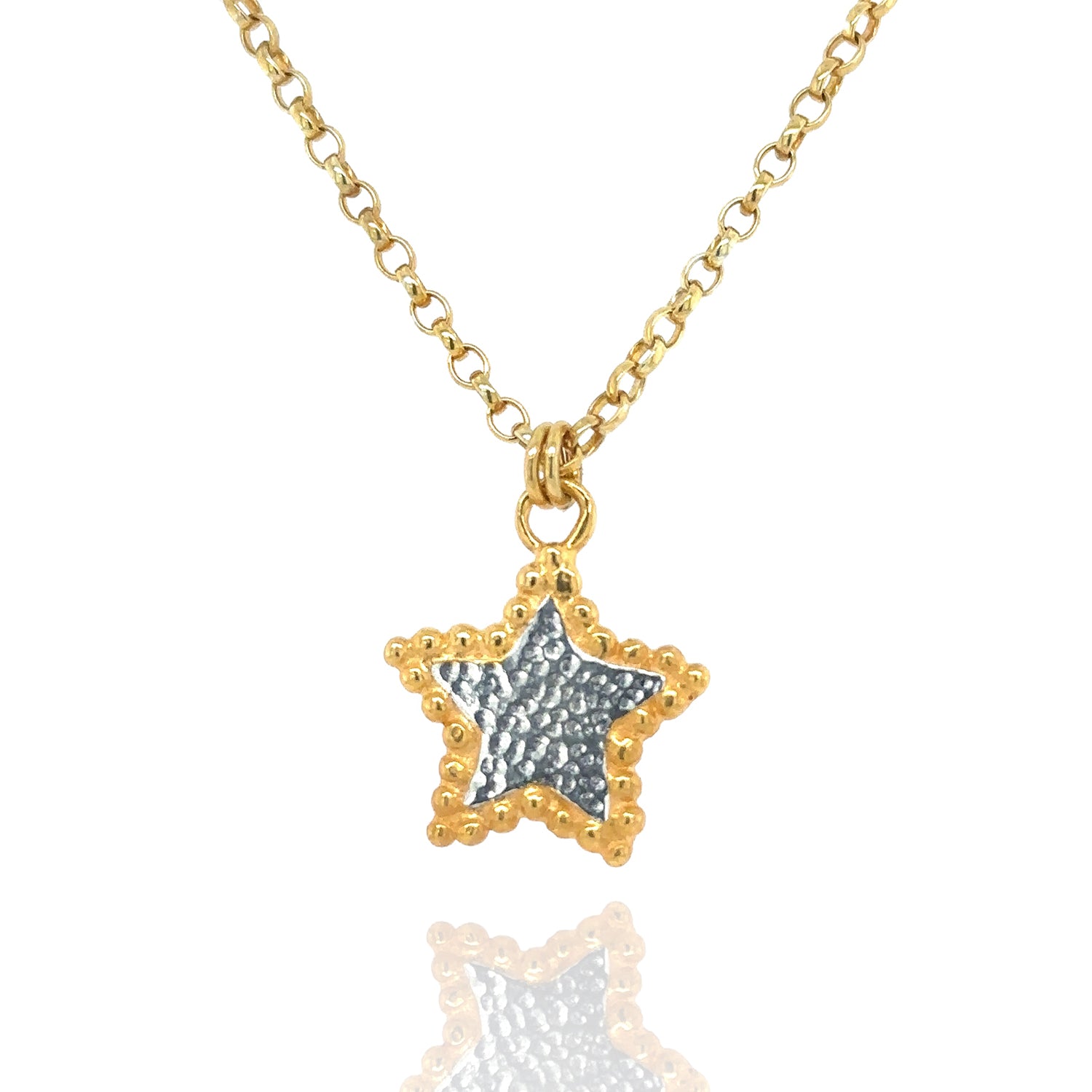 Hespe Star Pendant - Gold