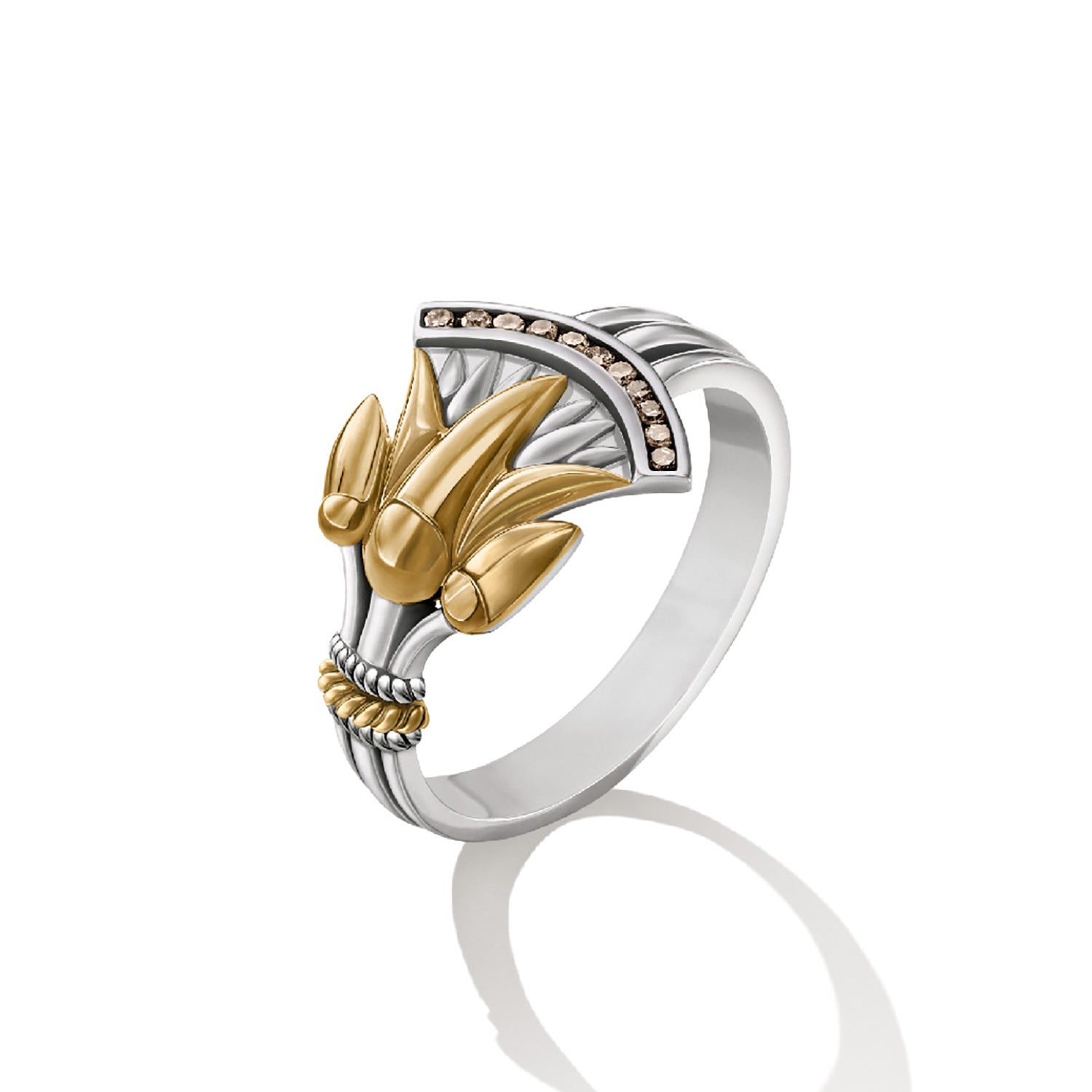 Blossom Lotus Ring Azza Fahmy La Maison Couture