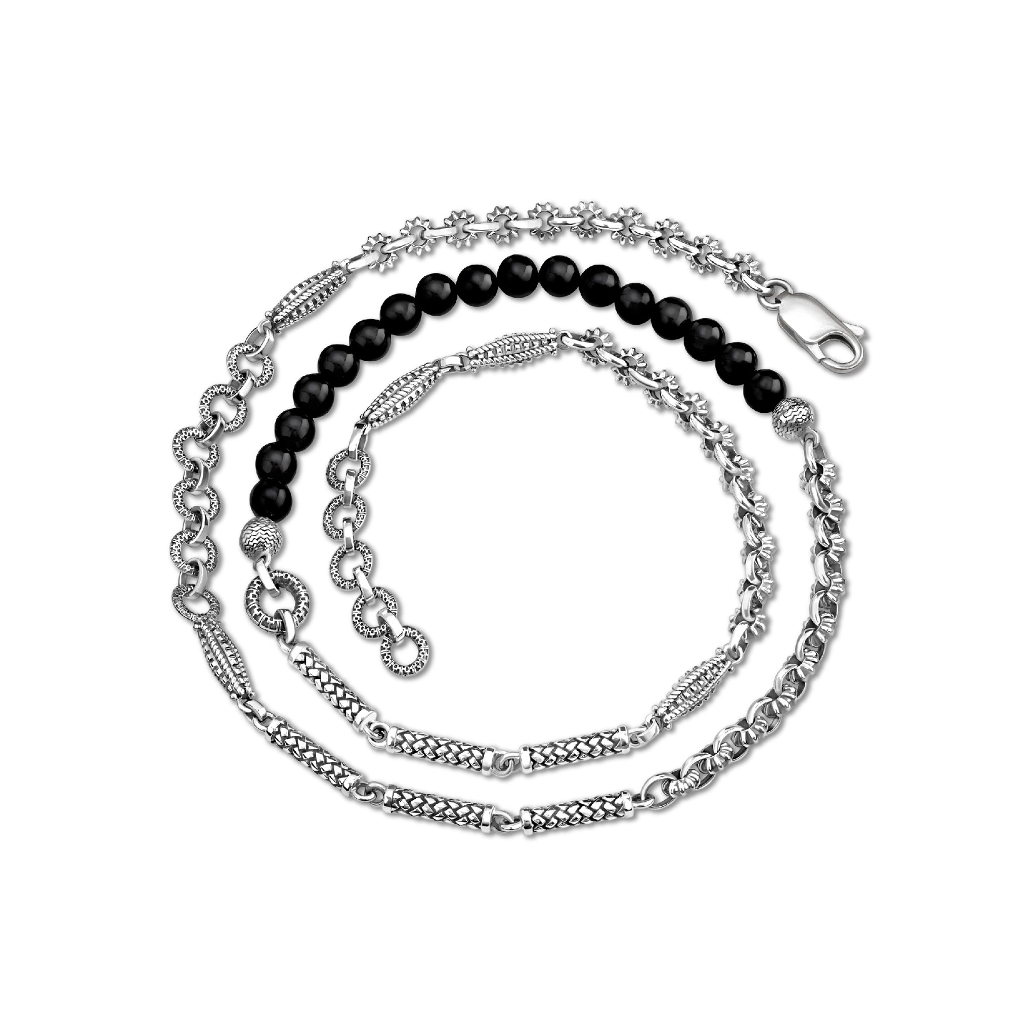 Wrap-Around Beaded Bracelet for Him Azza Fahmy La Maison Couture