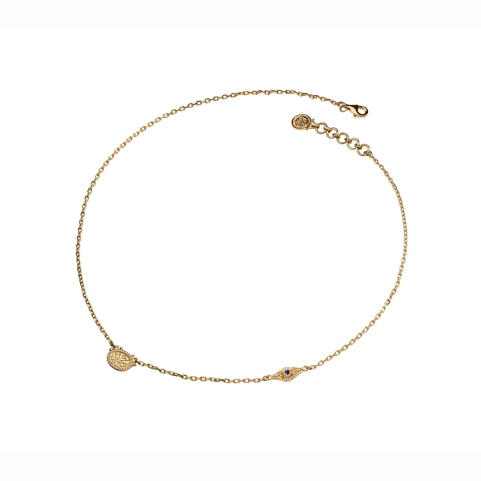 Gold Happiness Necklace Azza Fahmy La Maison Couture