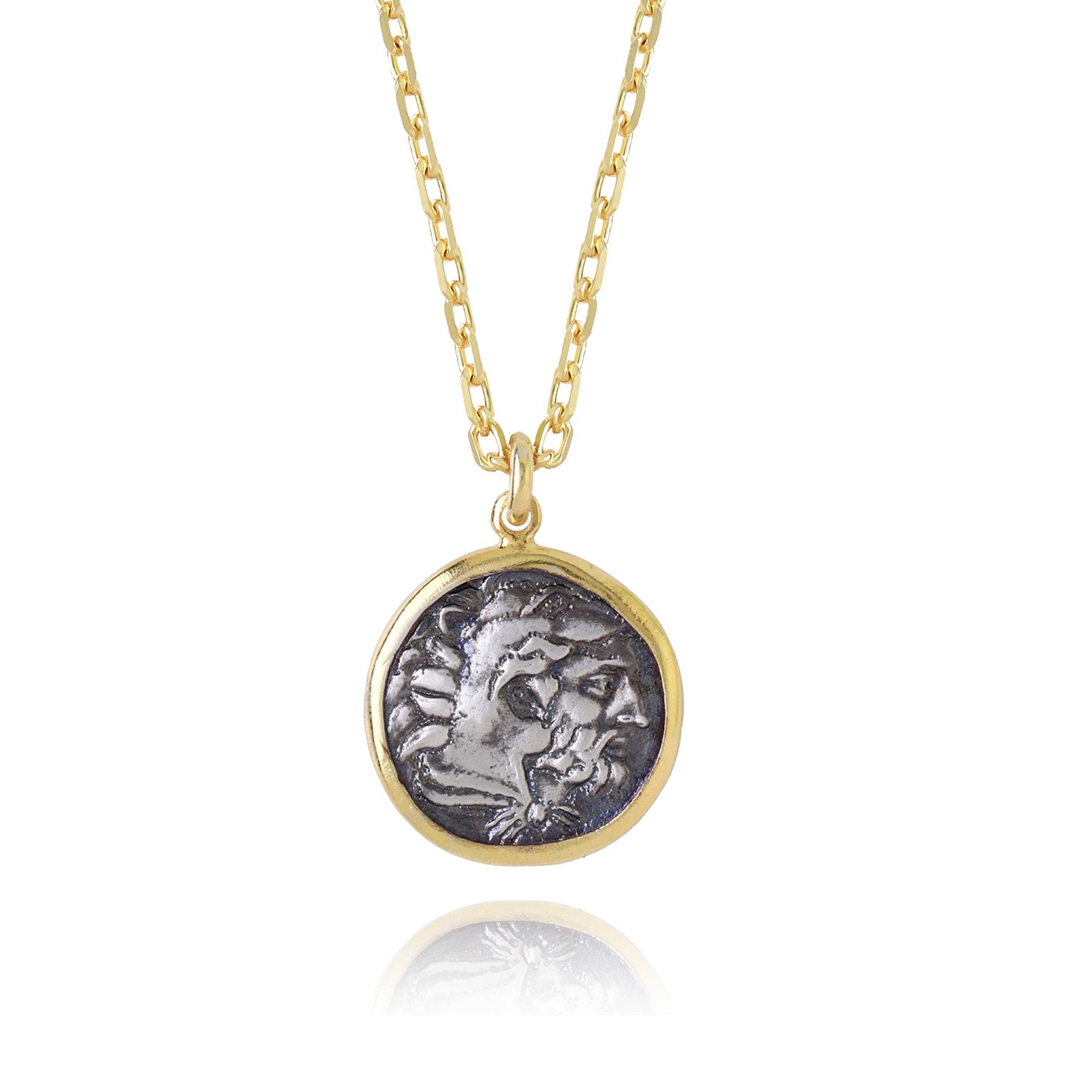 The Amyntas Coin Necklace Ece London Sustainable Jewellery La Maison Couture