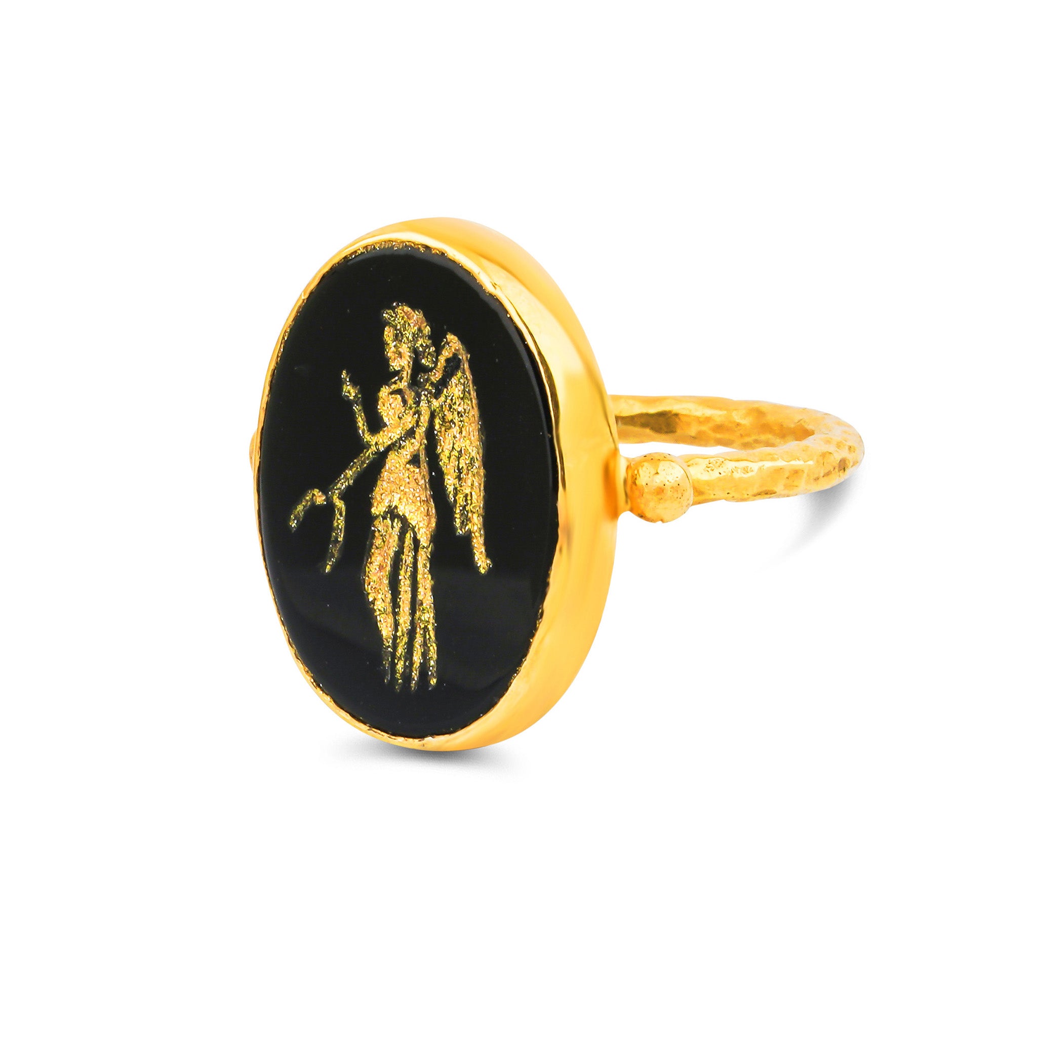 The Angel of Peace III Ring Ece London Sustainable Jewellery La Maison Couture