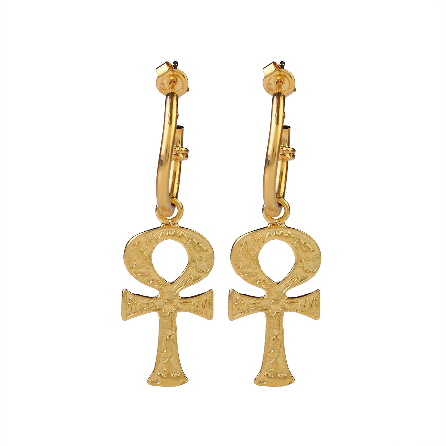 The Ankh Earrings Ece London Sustainable Jewellery La Maison Couture