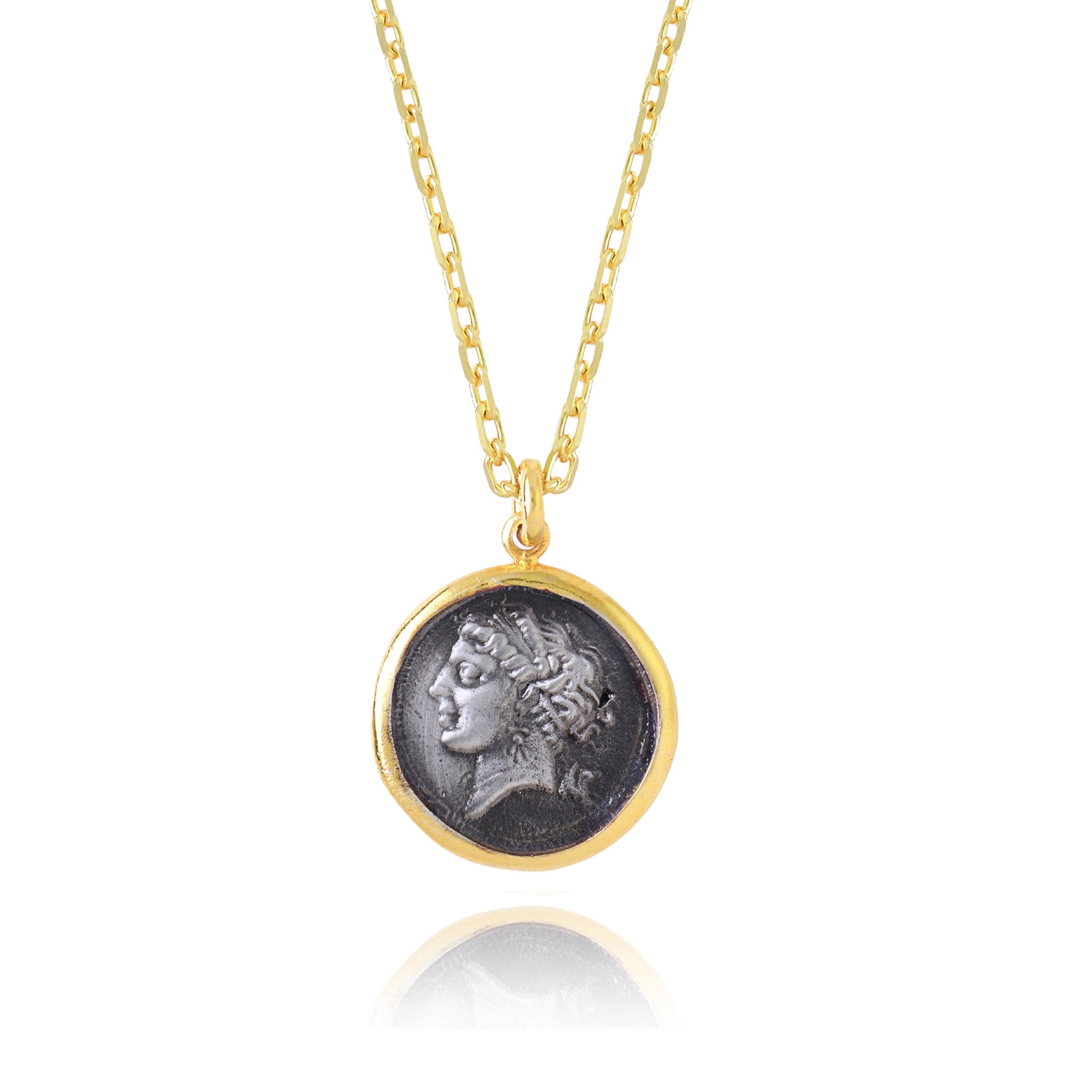 The Campania Coin Necklace Ece London Sustainable Jewellery La Maison Couture