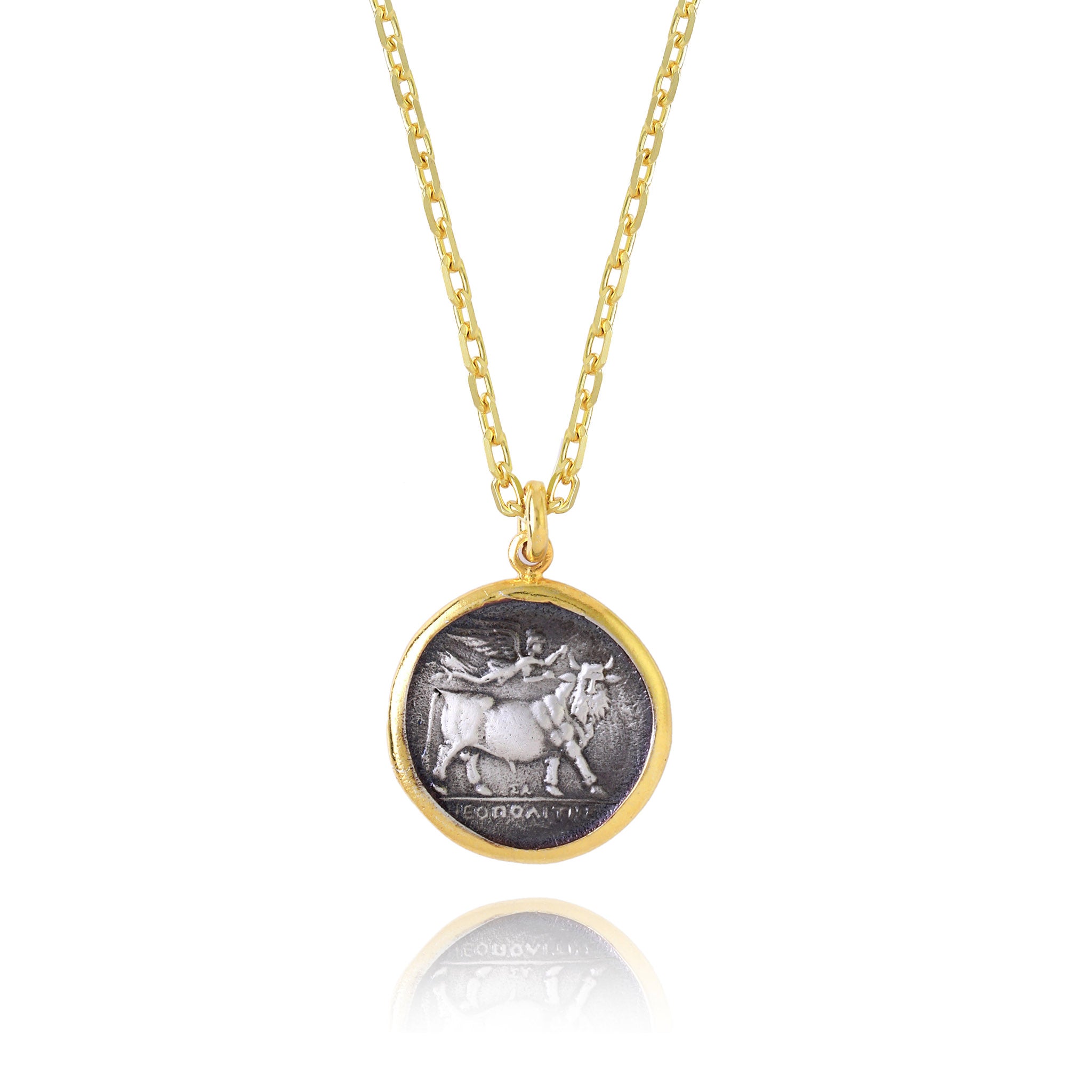 The Campania Coin Necklace Ece London Sustainable Jewellery La Maison Couture