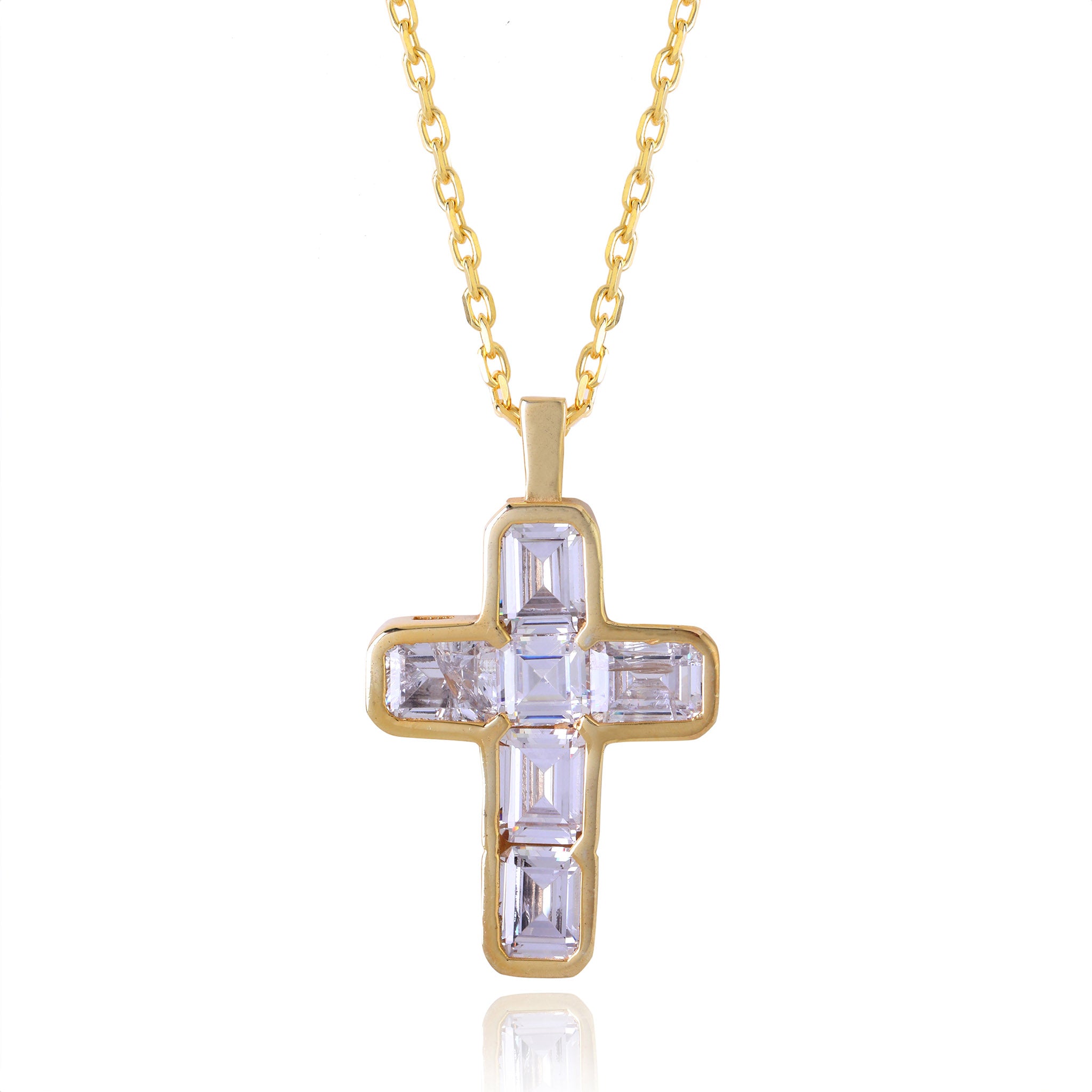 The Fortuna Cross Necklace Ece London Sustainable Jewellery La Maison Couture