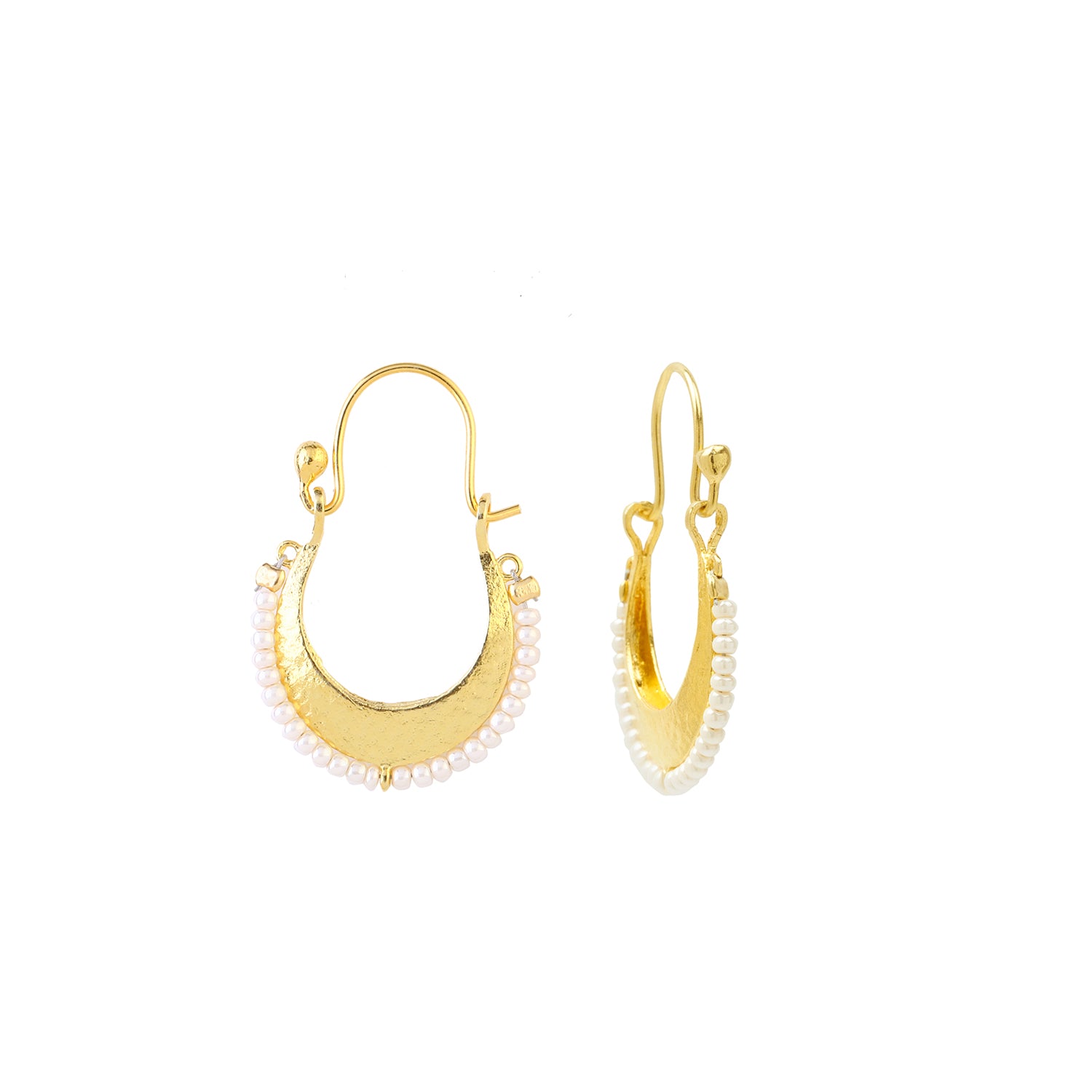 The Harmony Pearl Earrings Ece London Sustainable Jewellery La Maison Couture