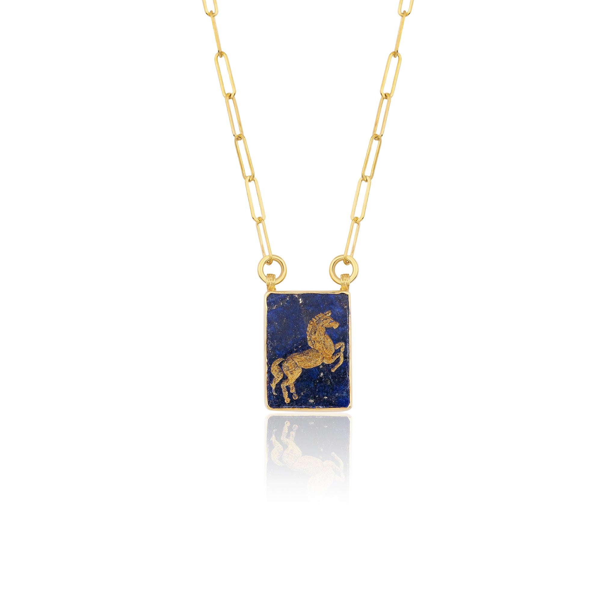 The Horse Necklace Ece London Sustainable Jewellery La Maison Couture