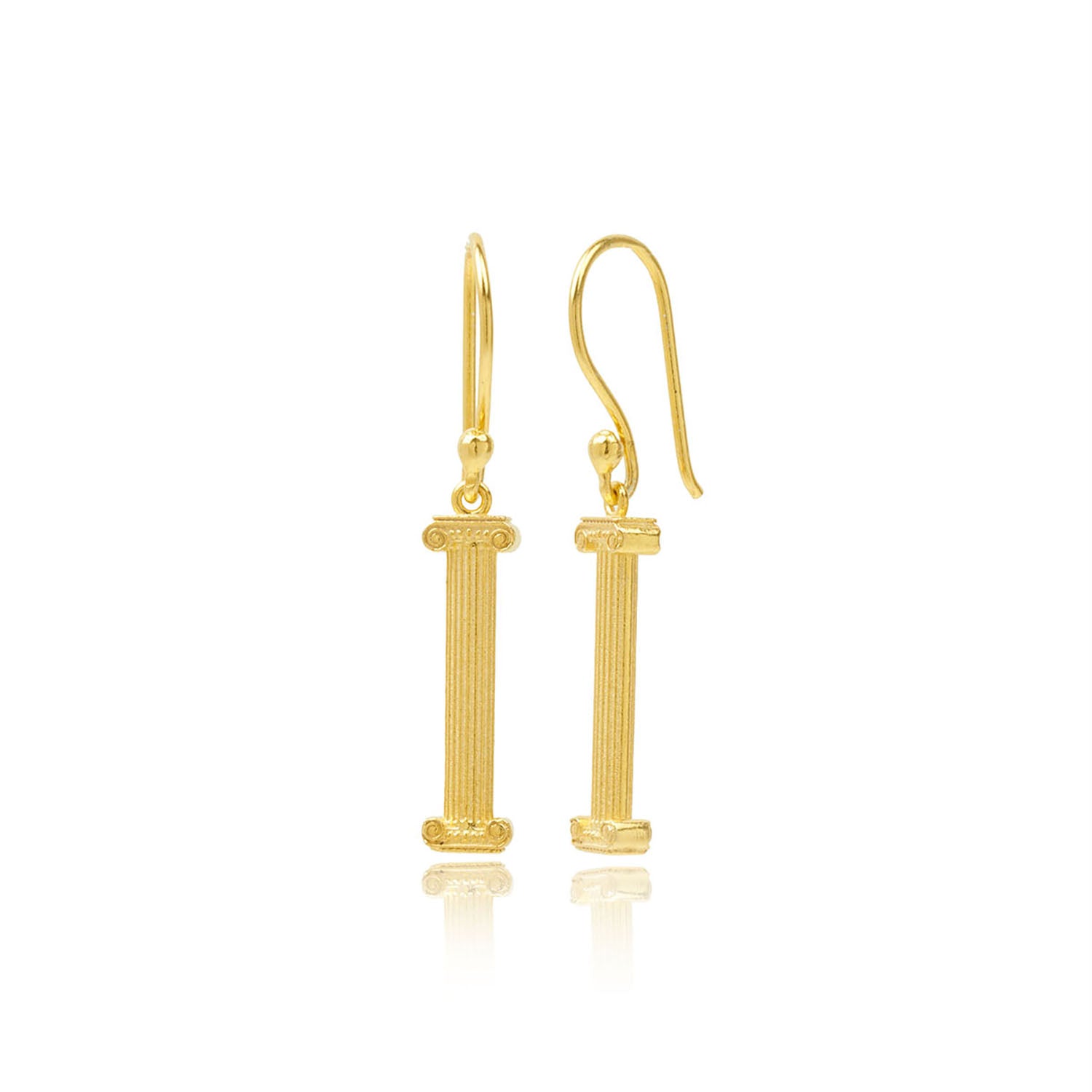 The Ionic Dangle Earrings Ece London Sustainable Jewellery La Maison Couture