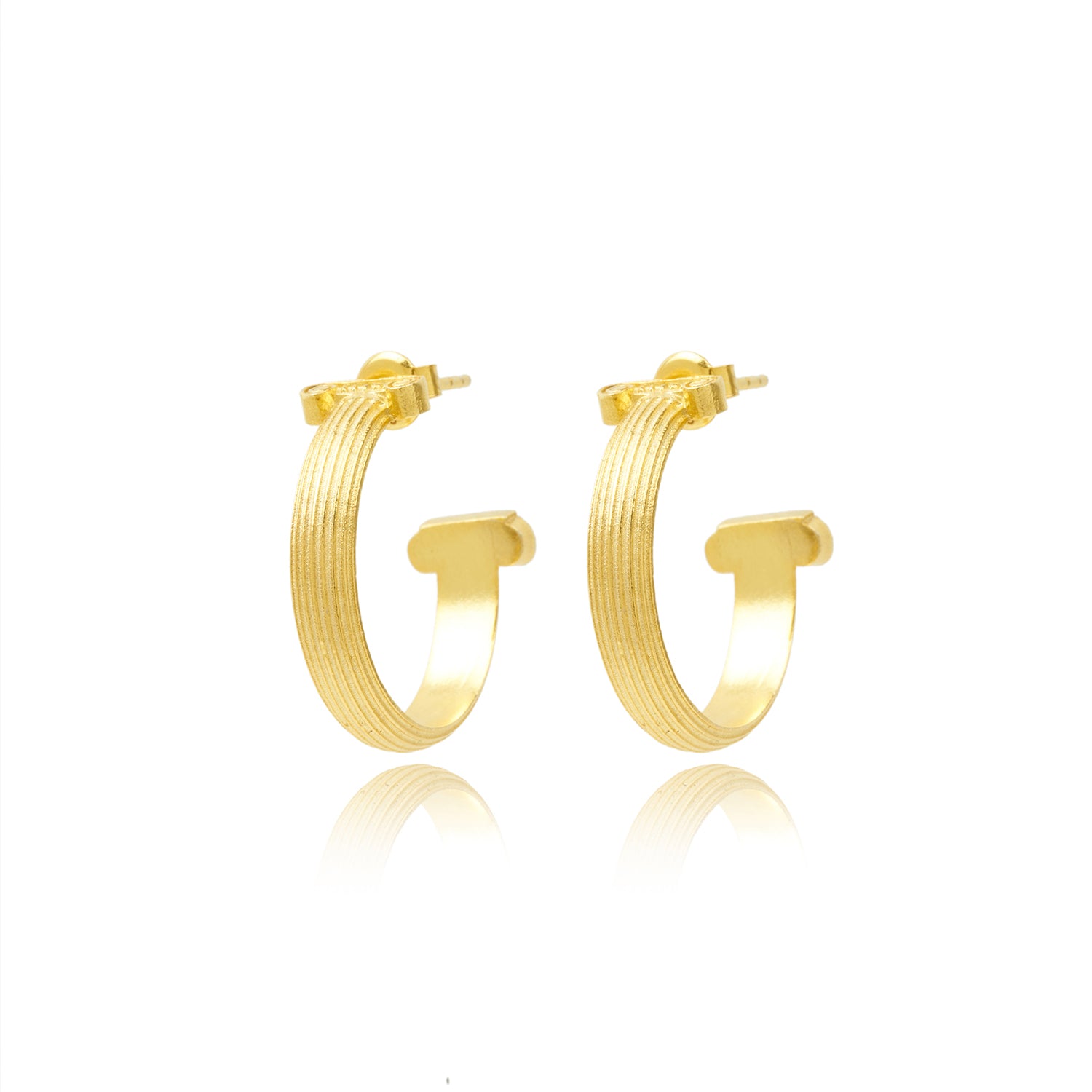 The Ionic Hoop Earrings Ece London Sustainable Jewellery La Maison Couture