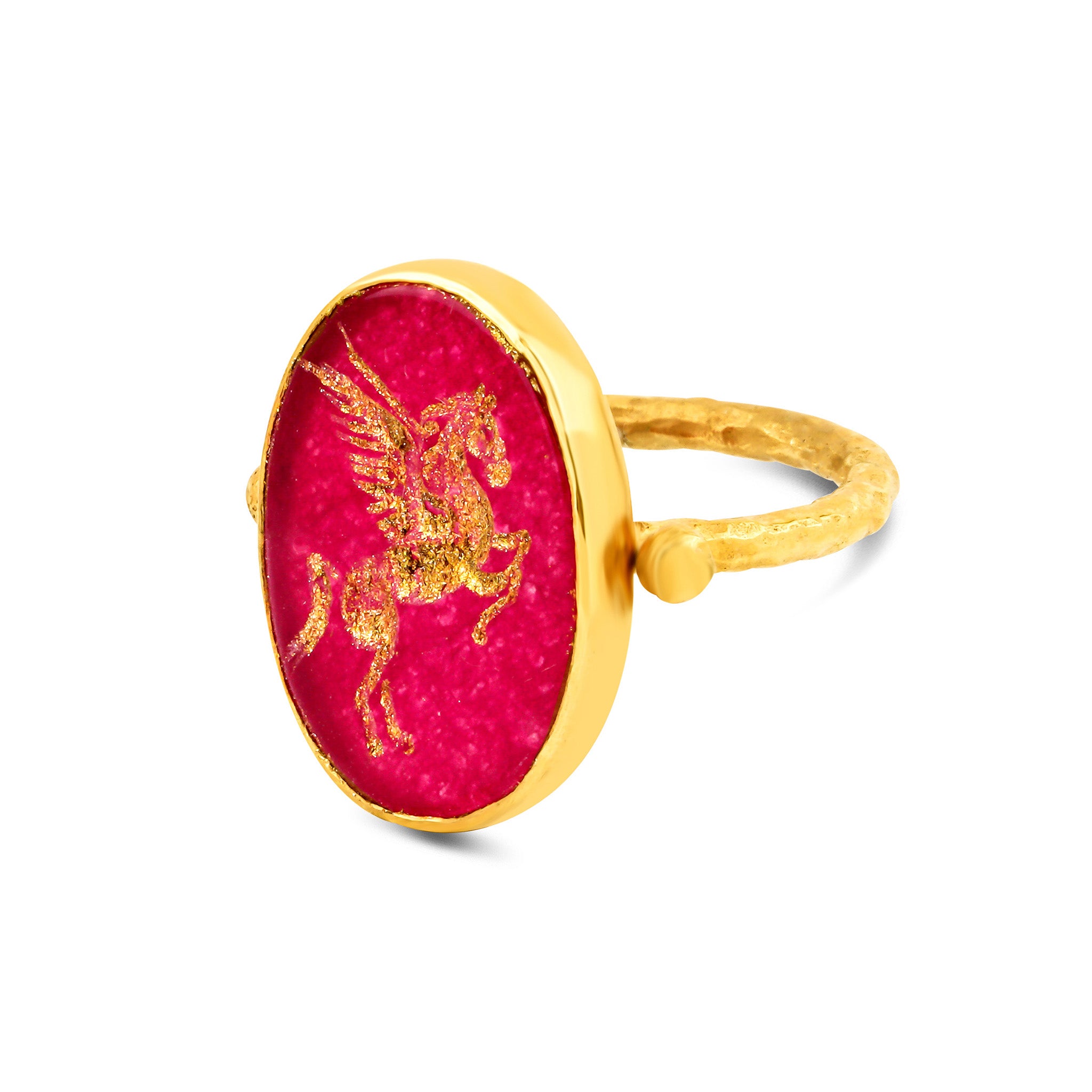 The Pegasus III Ring Ece London Sustainable Jewellery La Maison Couture