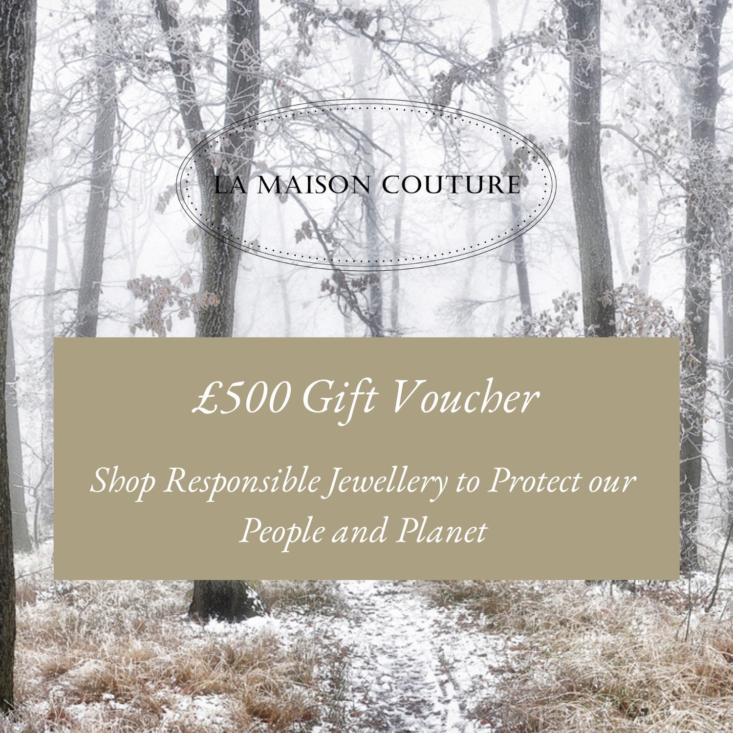 La Maison Couture £500 Gift Voucher