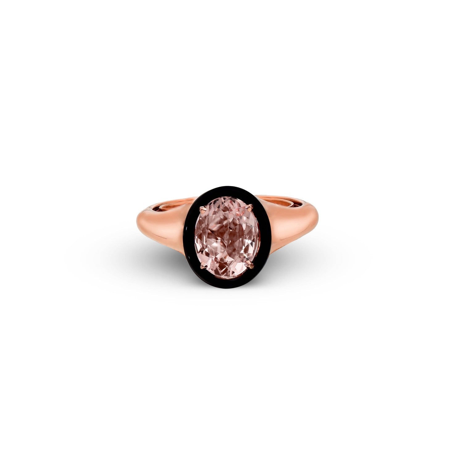 Aravali Morganite Oval Ring