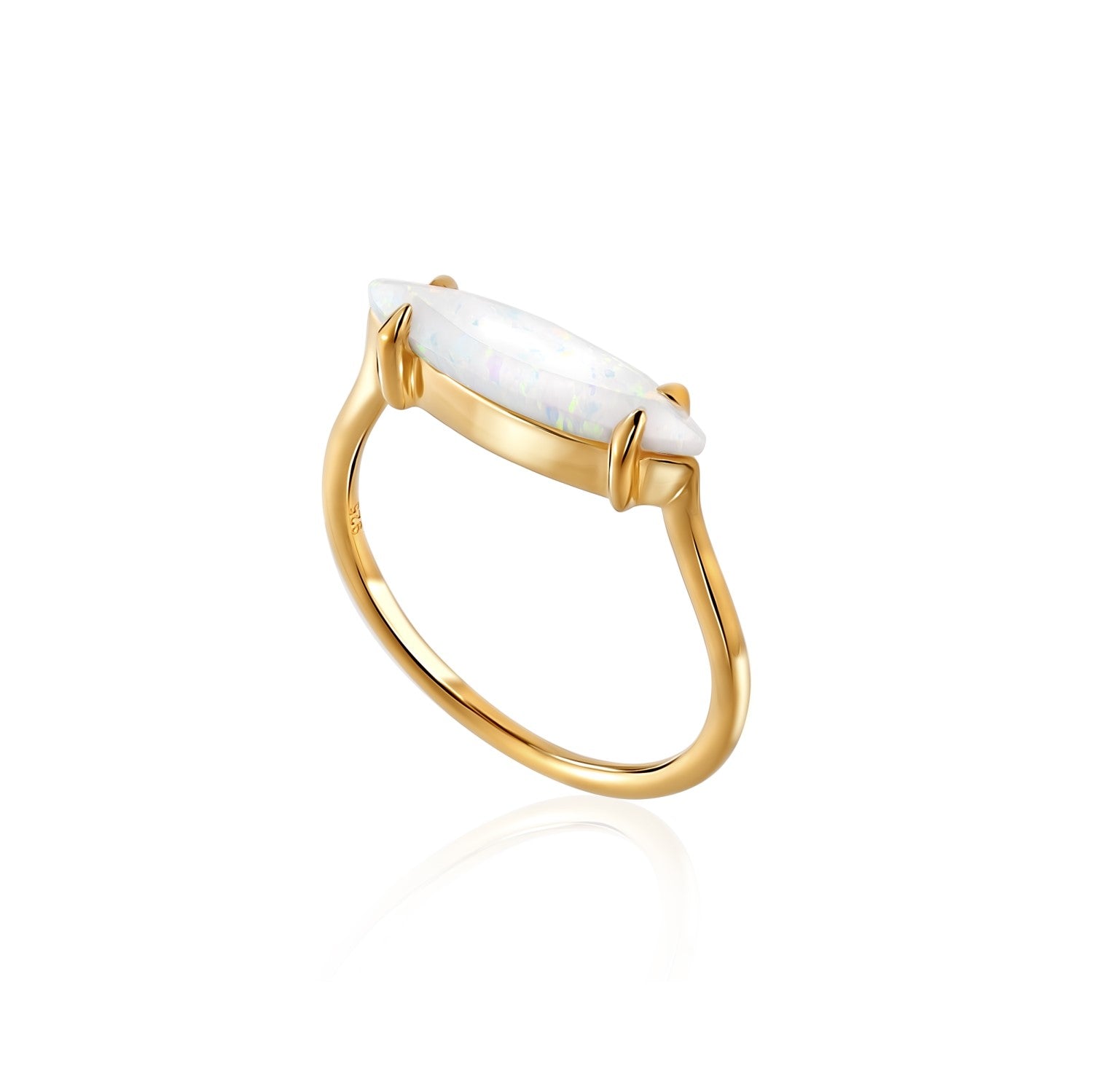 Gold Opal Ring