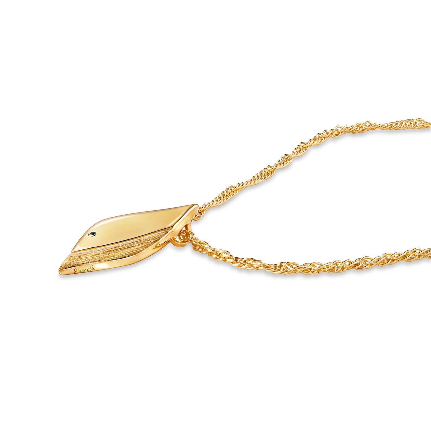 Strength Gold Necklace