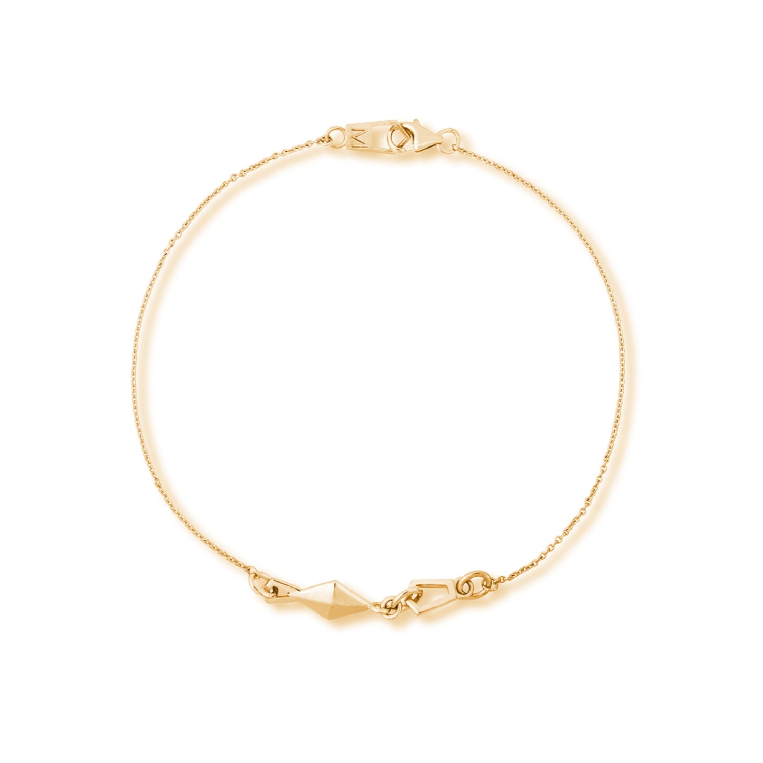 Yellow Gold Bound Bracelet