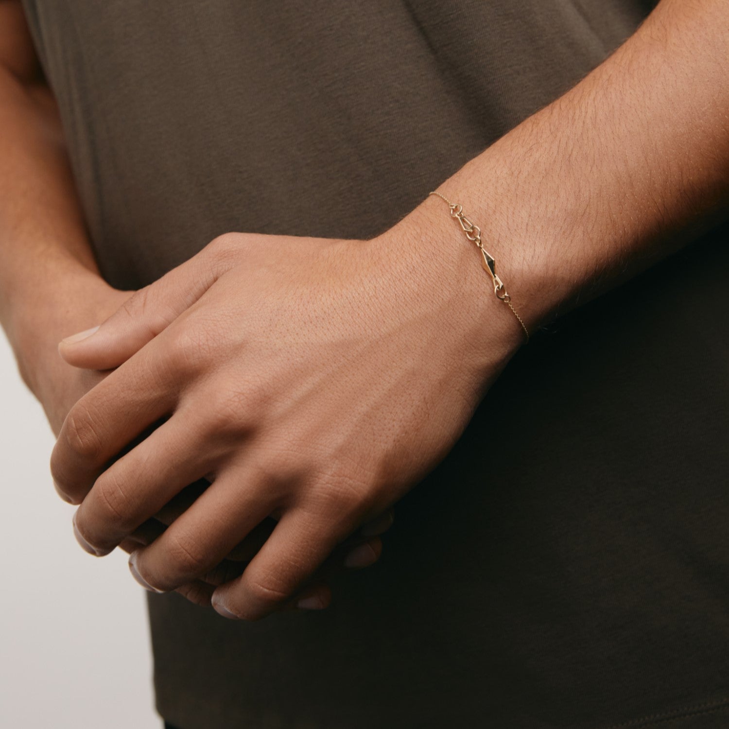 Yellow Gold Bound Bracelet