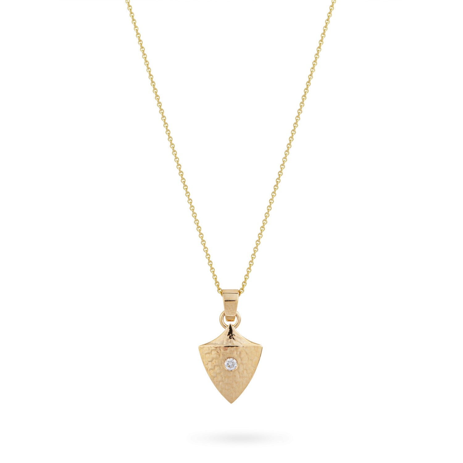 Yellow Gold Brave Necklace