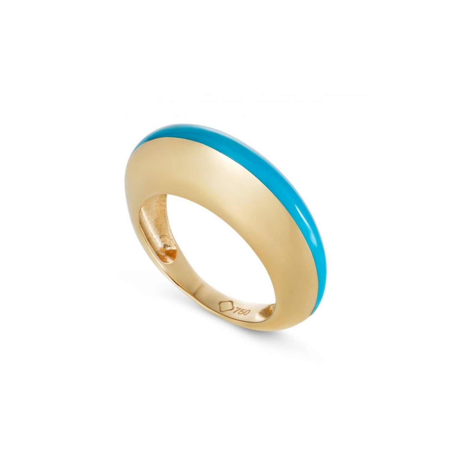 Enamel Ring - Turquoise