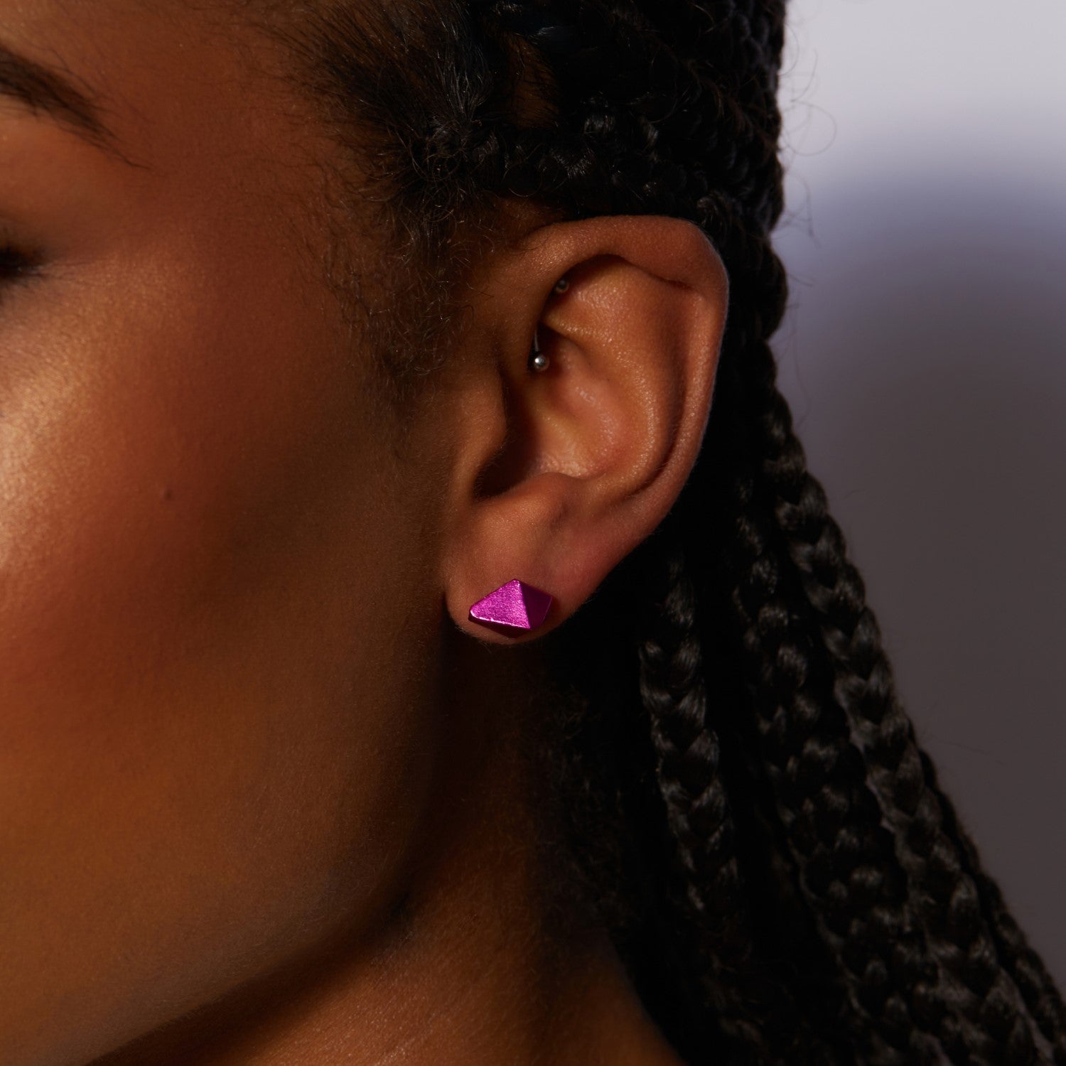 HotRocks Studs - Fuchsia Pink