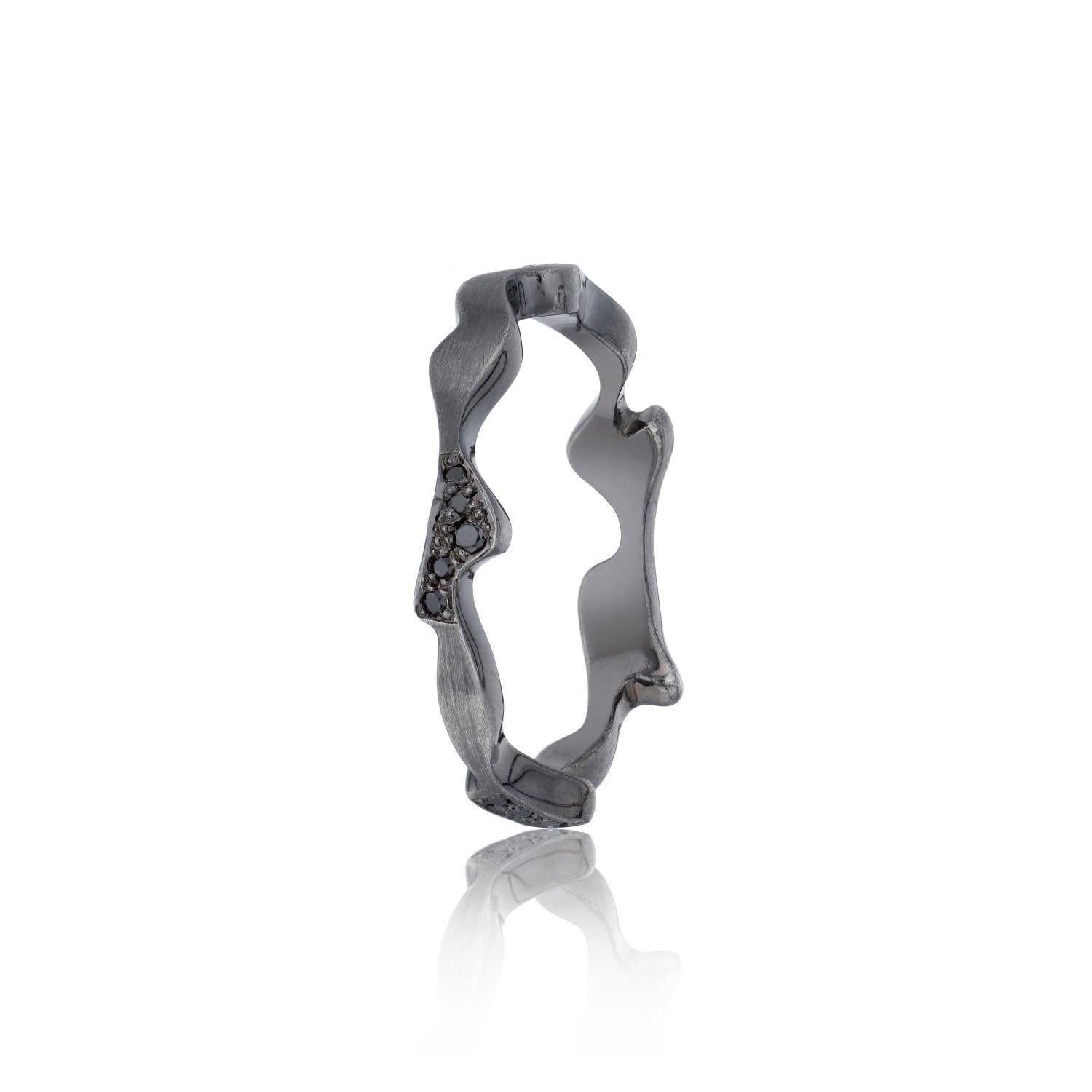 Camo 925 Shadow Diamond Ring