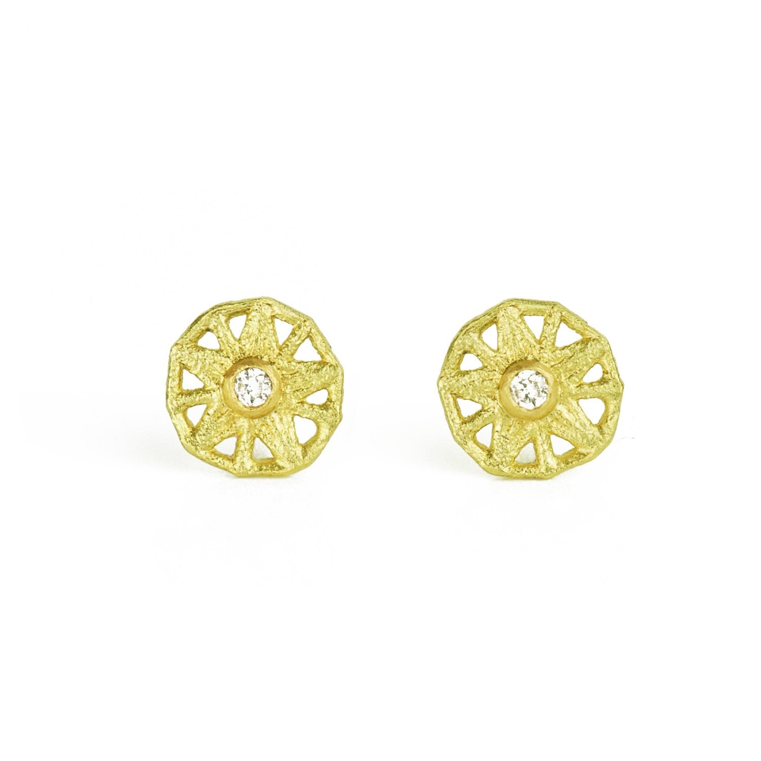 Mini Diamond Star Studs