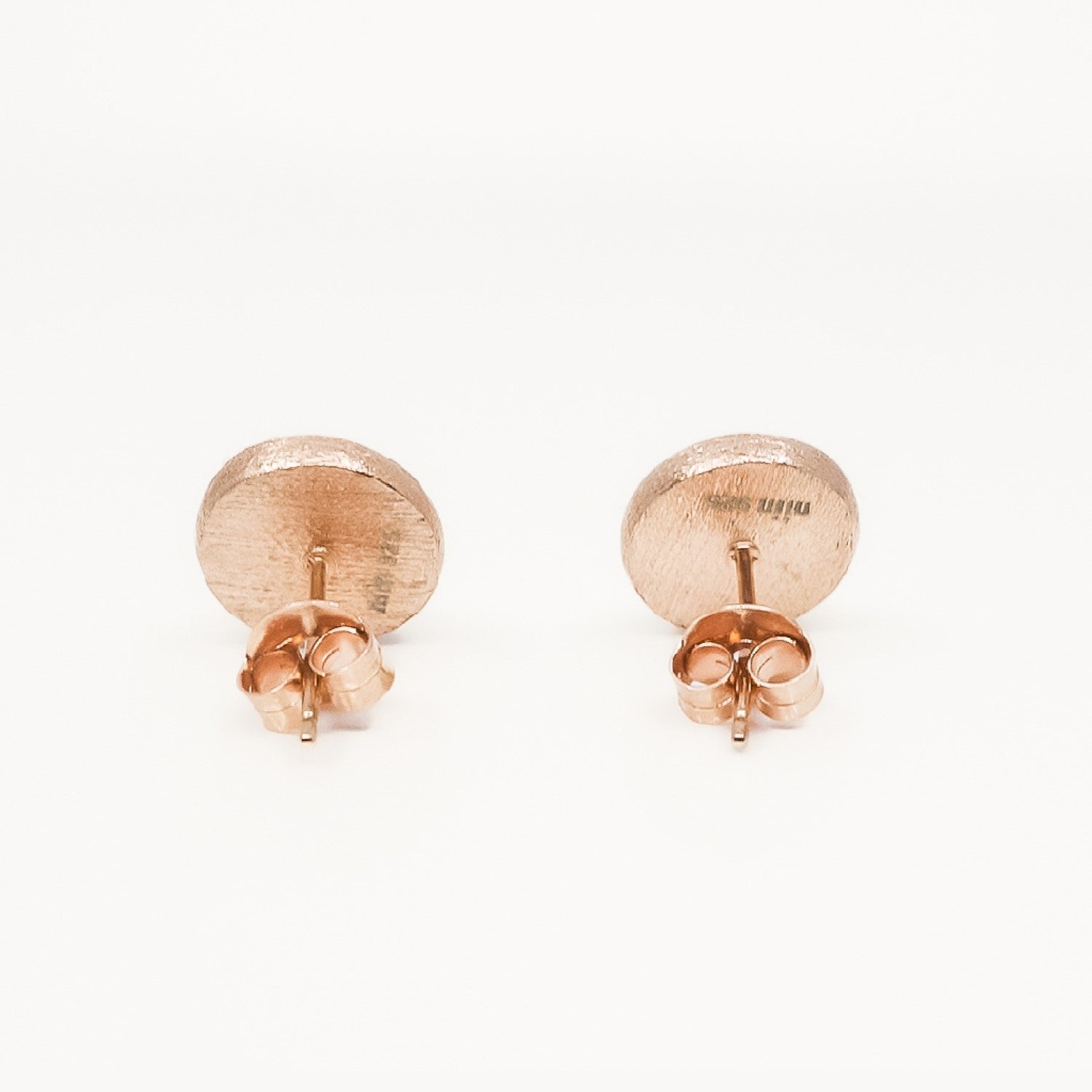 LUNA Rose Gold Stud Earrings