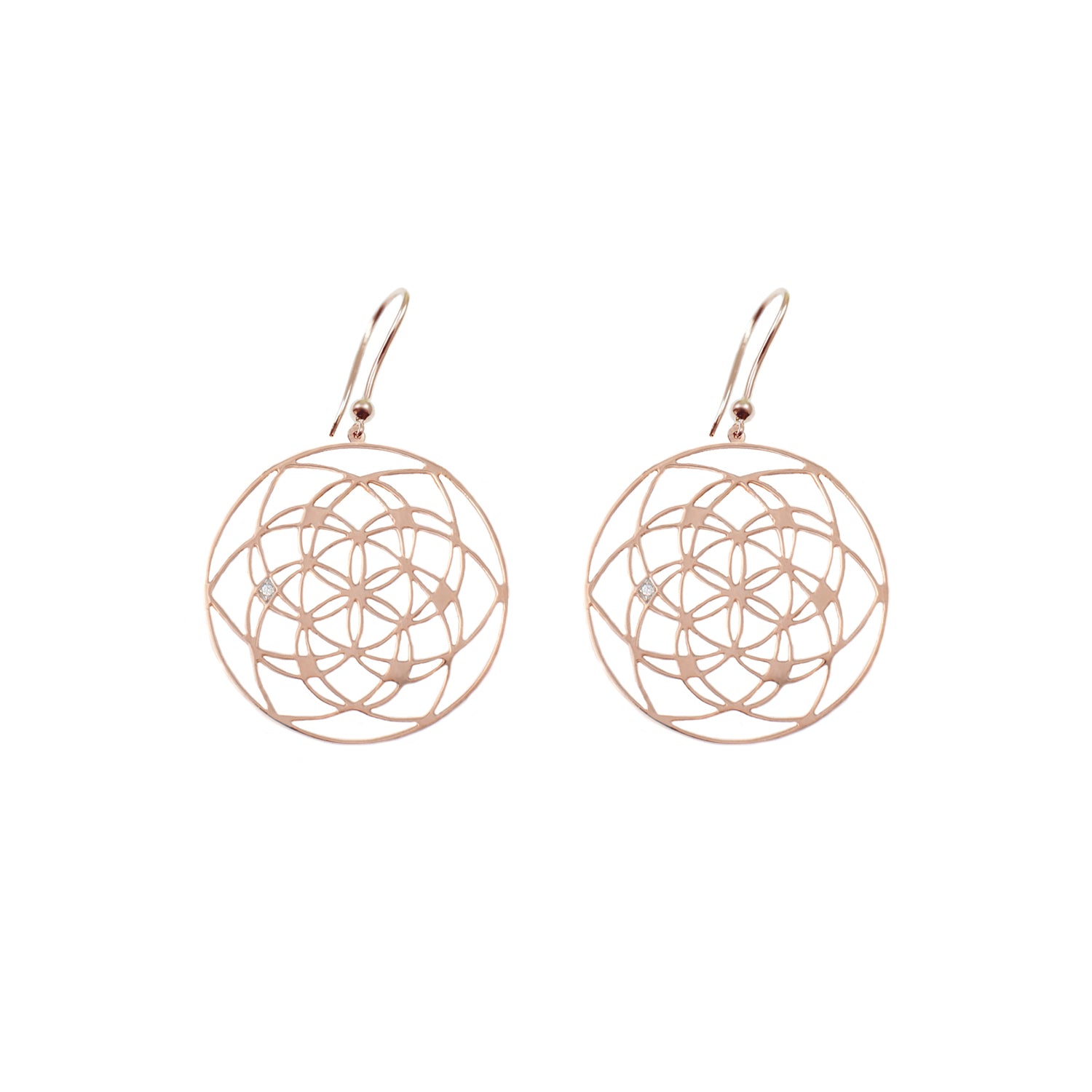 Flower of Life Earrings