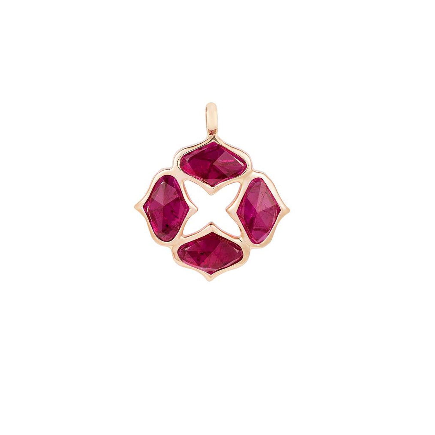 Ruby Pendant (Without Chain)