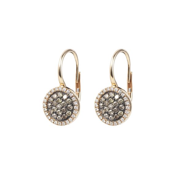 Venezia Rose Gold Drop Earrings by Olivia Grace