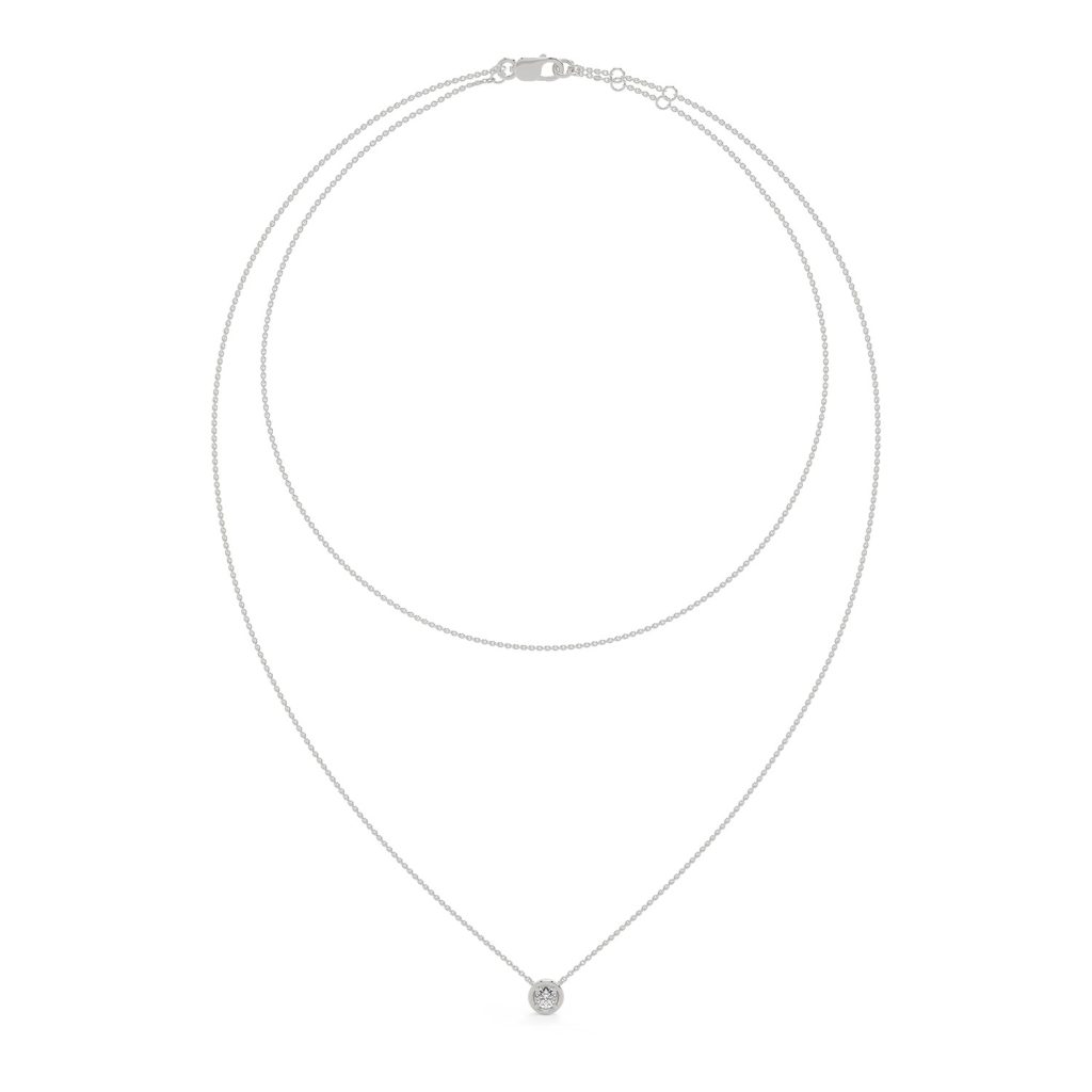 Double Chain Necklace by Sacet