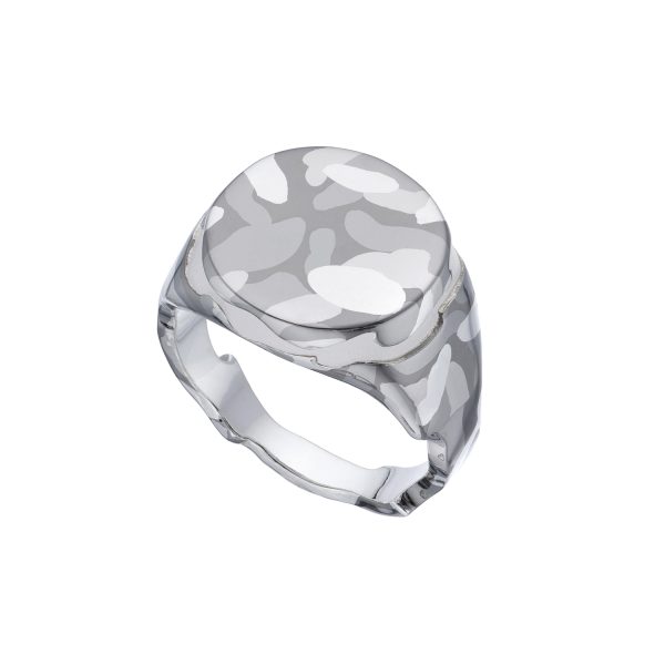 Camo 925 Signet Ring by biiju